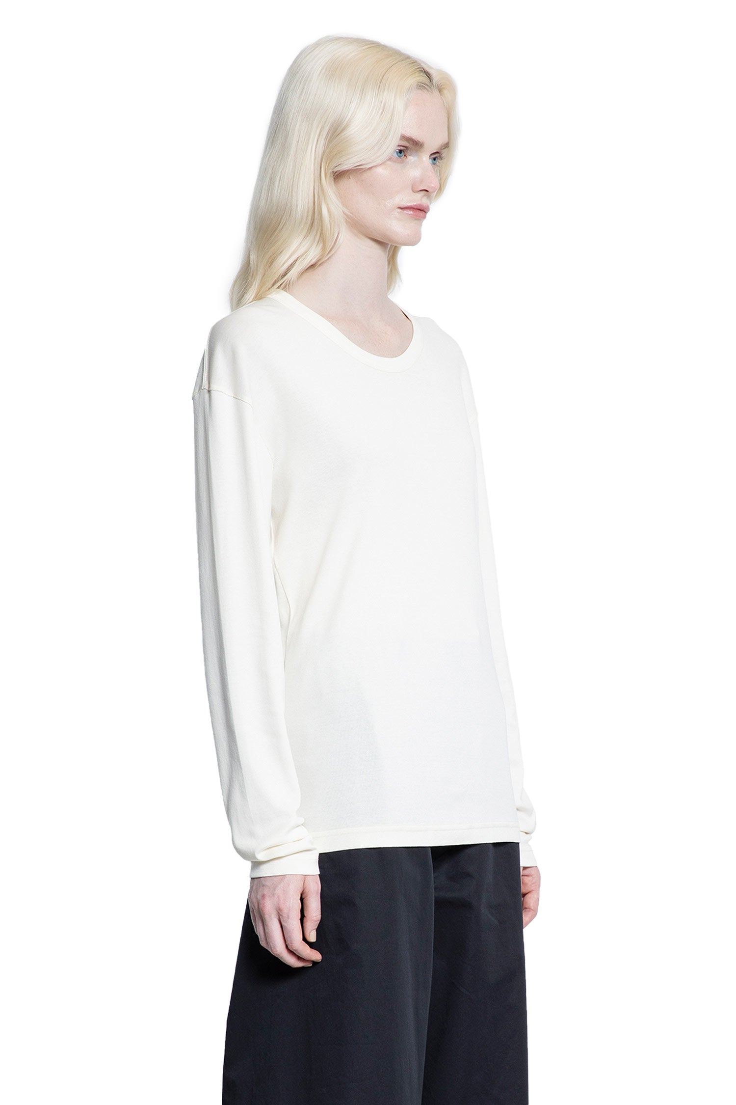 Rib Long Sleeve Top