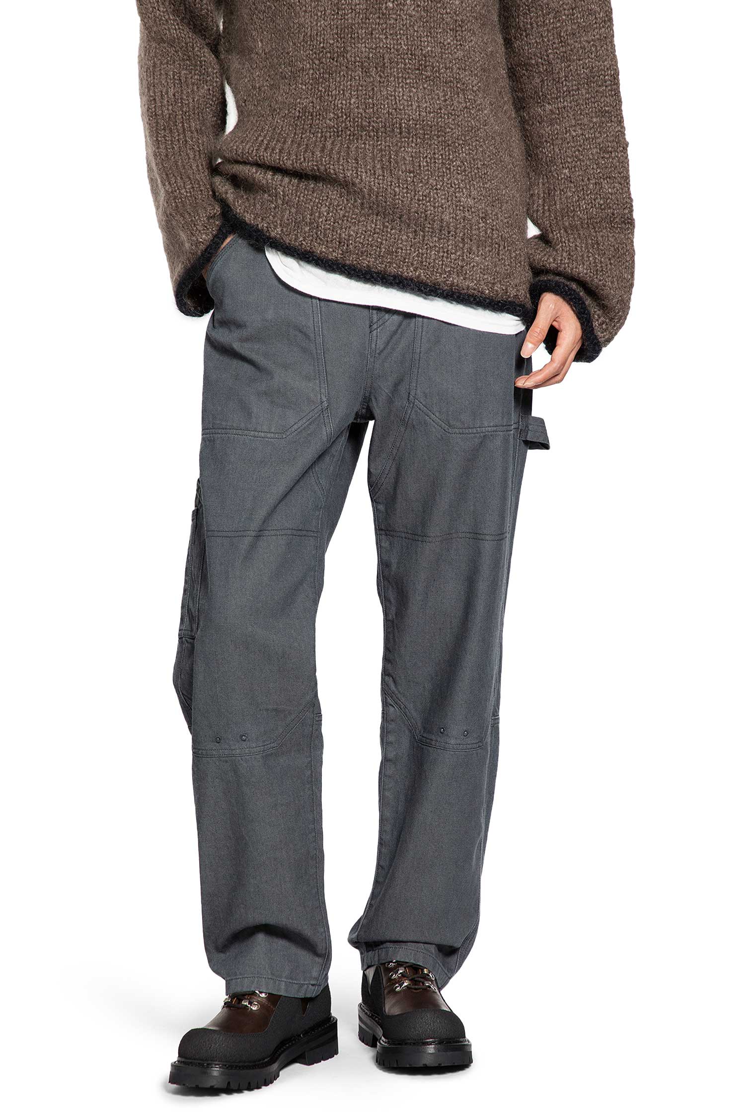 Carpenter Pants in Denim - Antonioli.eu