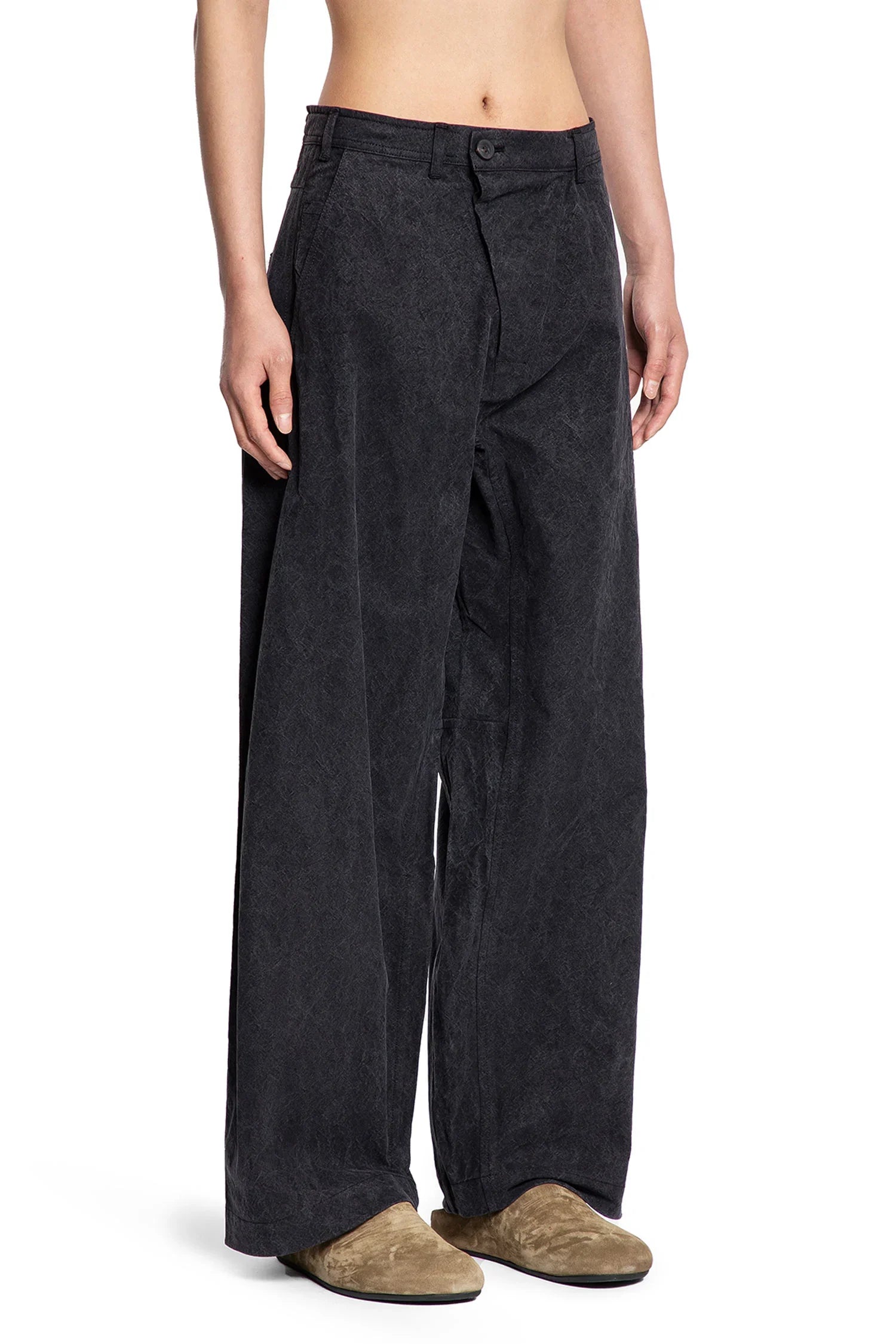 JAN-JAN VAN ESSCHE MAN BLACK TROUSERS - Antonioli.eu