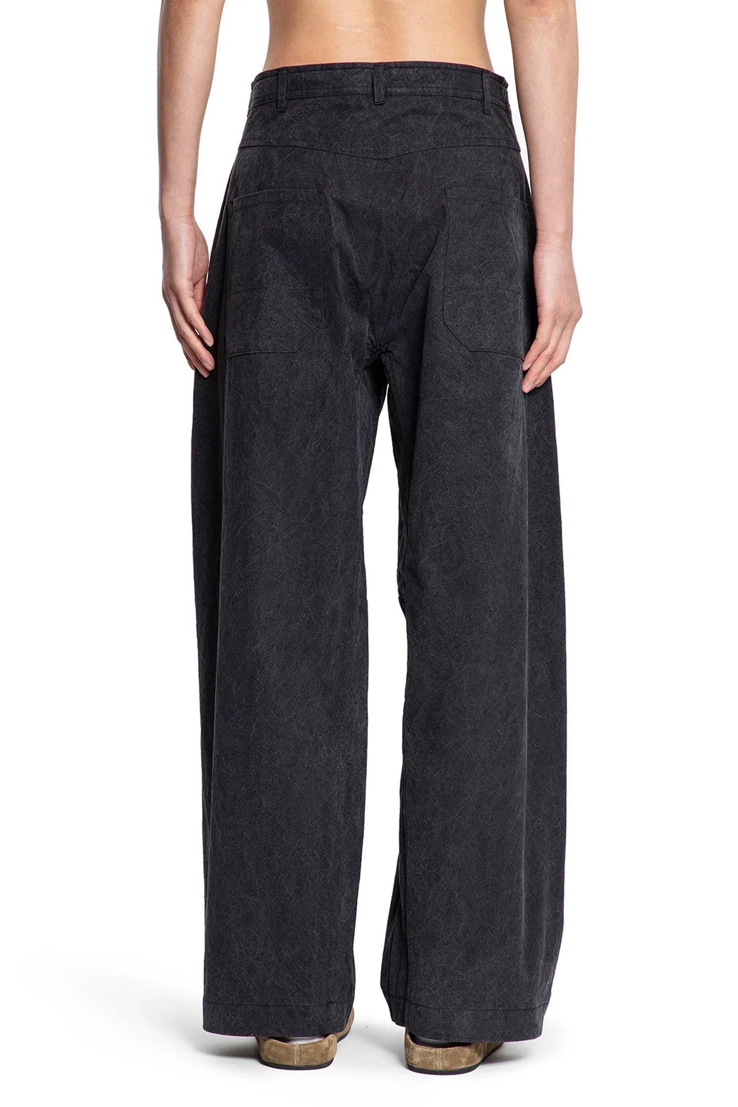 JAN-JAN VAN ESSCHE MAN BLACK TROUSERS - Antonioli.eu