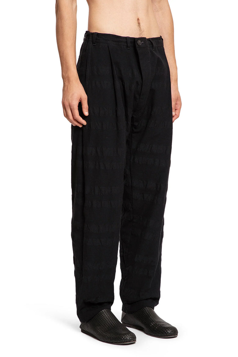 Single pleated loose fit trousers - Antonioli.eu