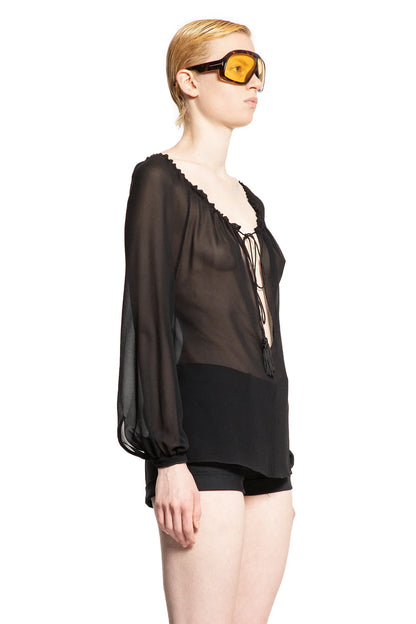 TOM FORD WOMAN BLACK SHIRTS - Antonioli.eu