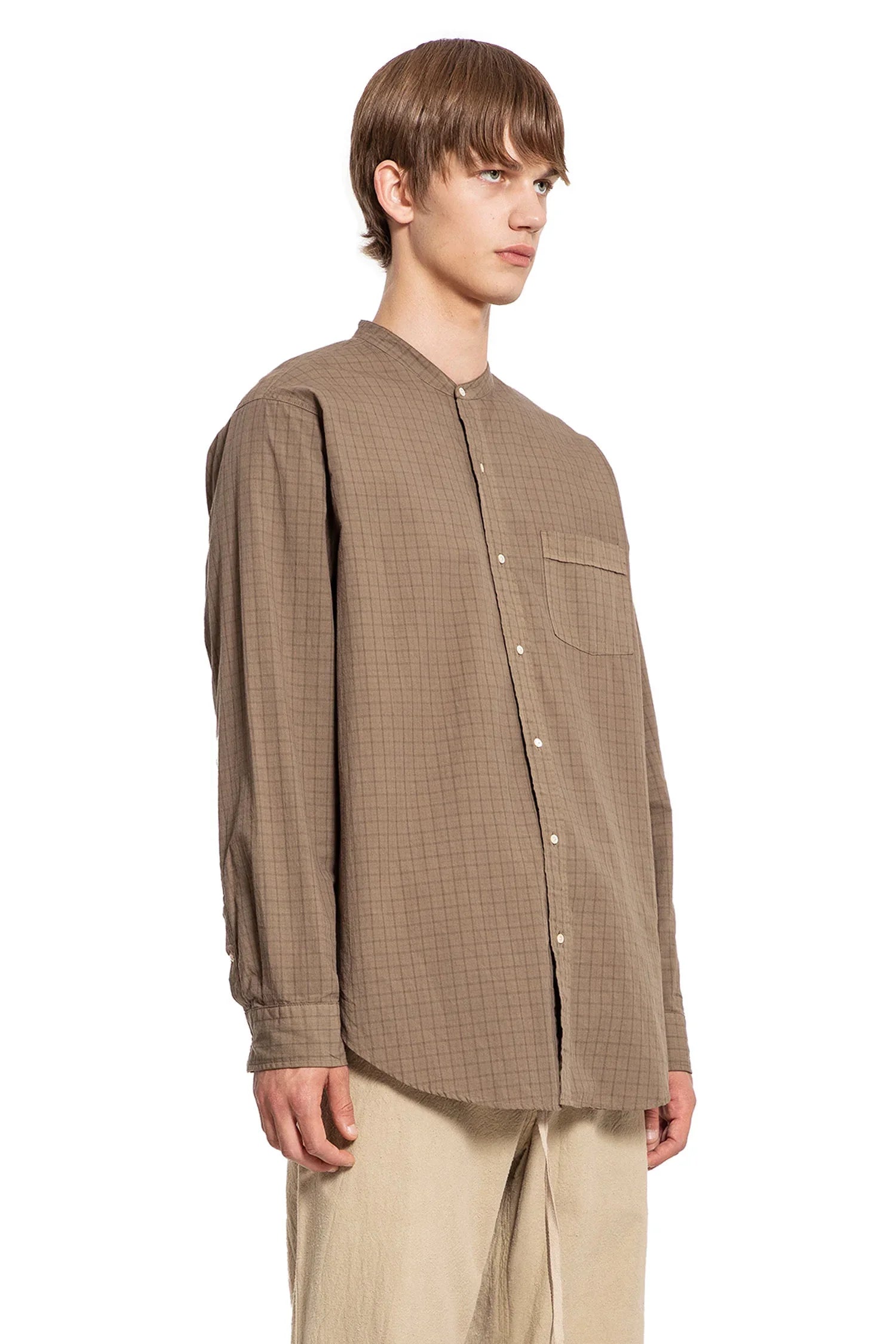 Lot . 104 Band Collar Shirt - Antonioli.eu