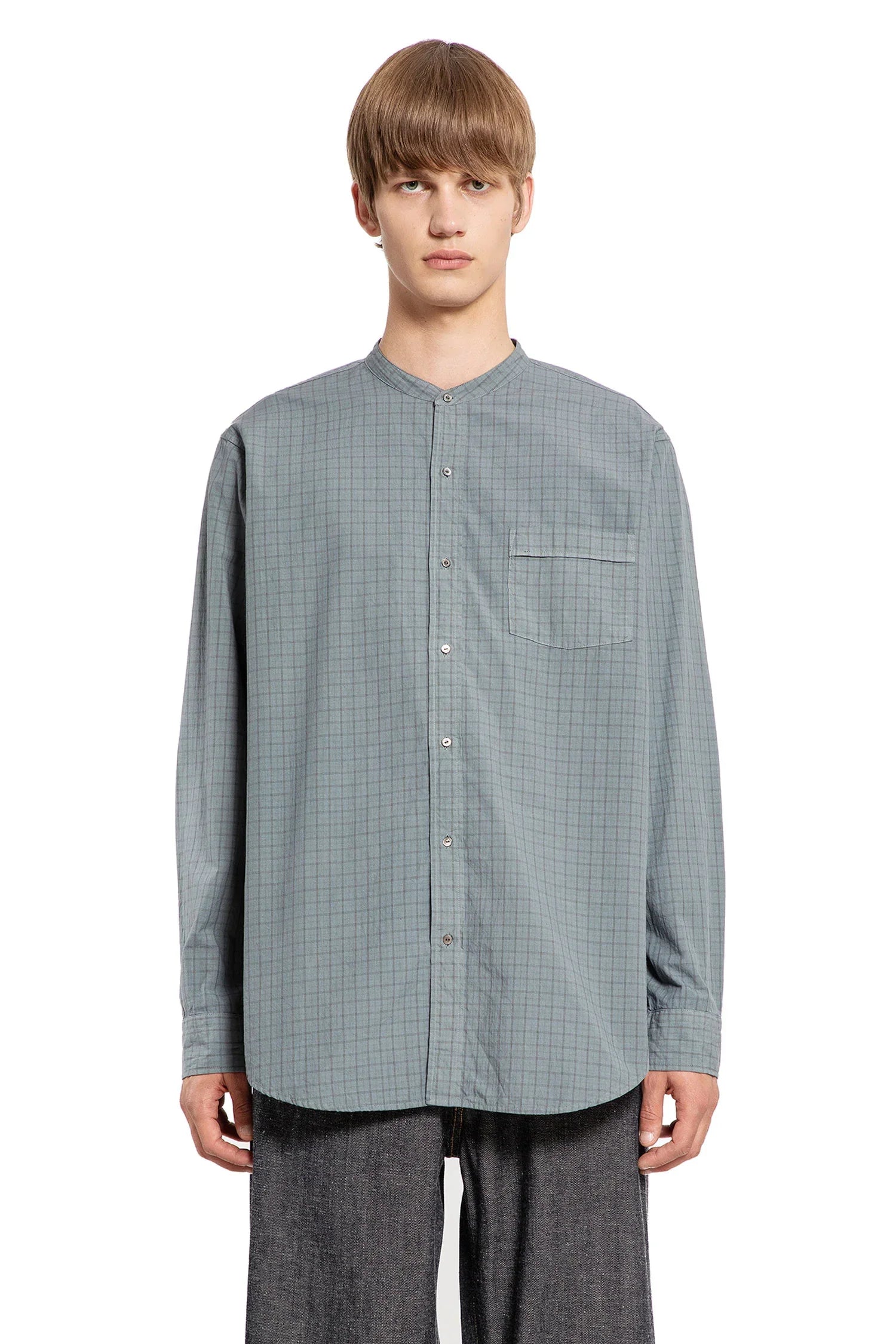 Lot . 104 Band Collar Shirt - Antonioli.eu