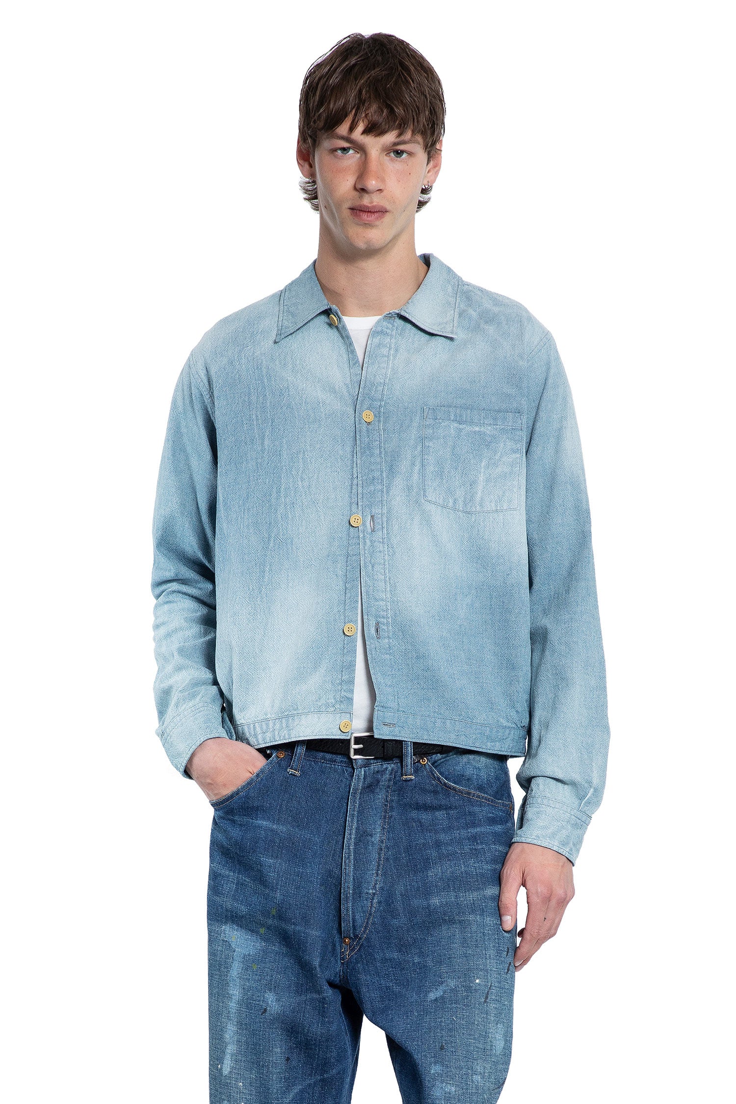 TAIGA TAKAHASHI MAN BLUE JACKETS - Antonioli.eu