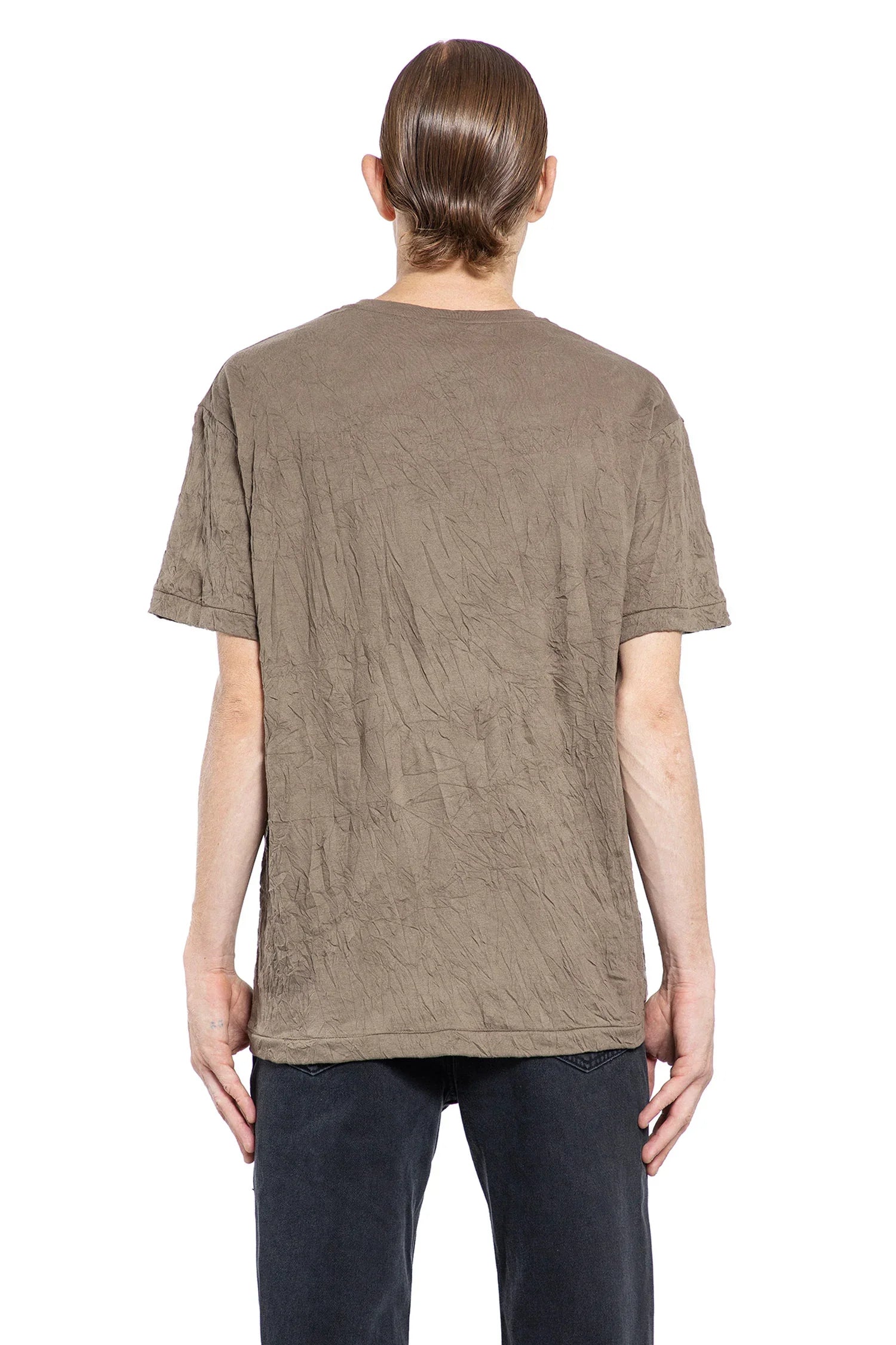 Crinkled Pocket T-Shirt - Antonioli.eu