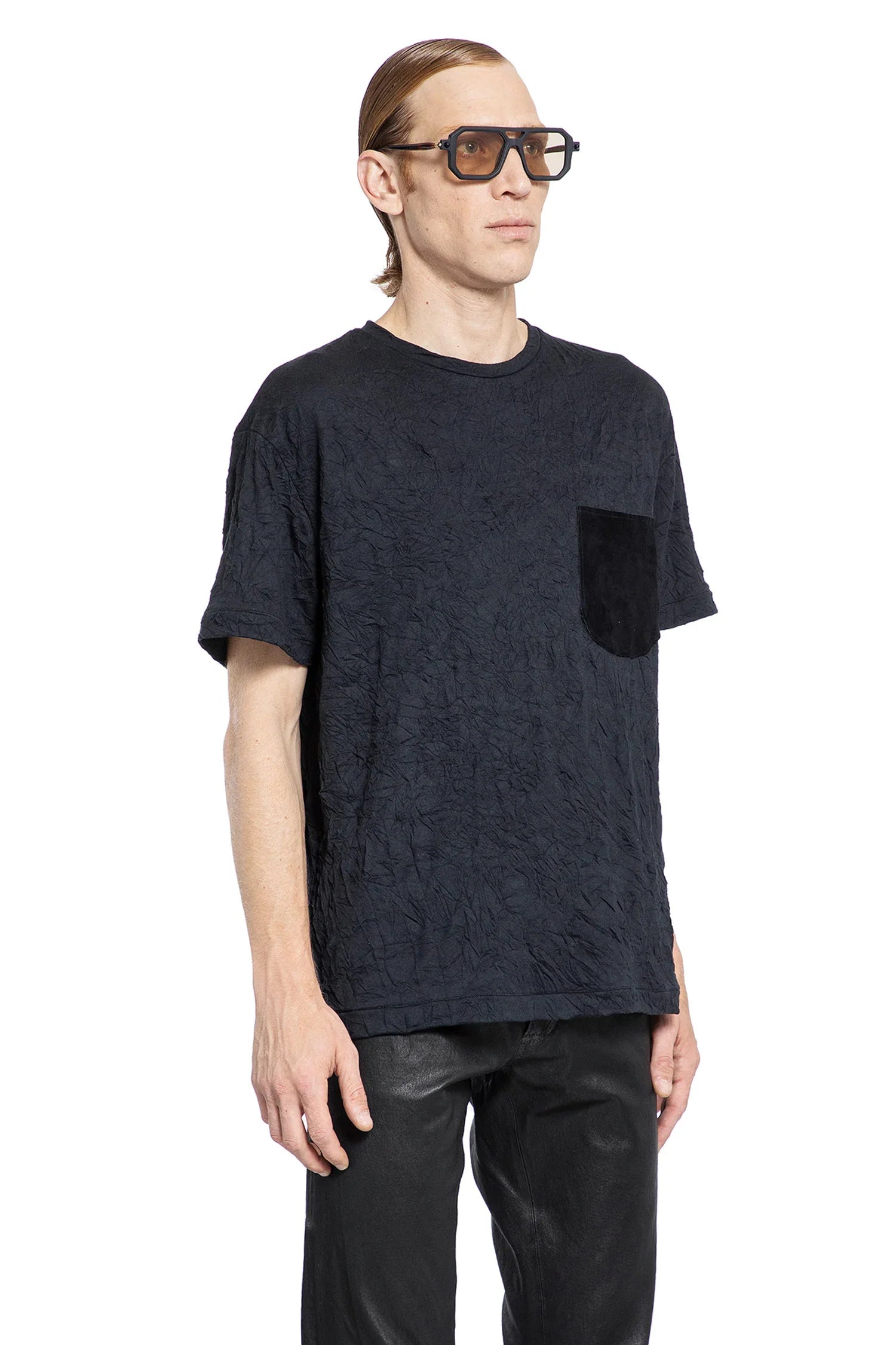 Crinkled Pocket T-Shirt - Antonioli.eu