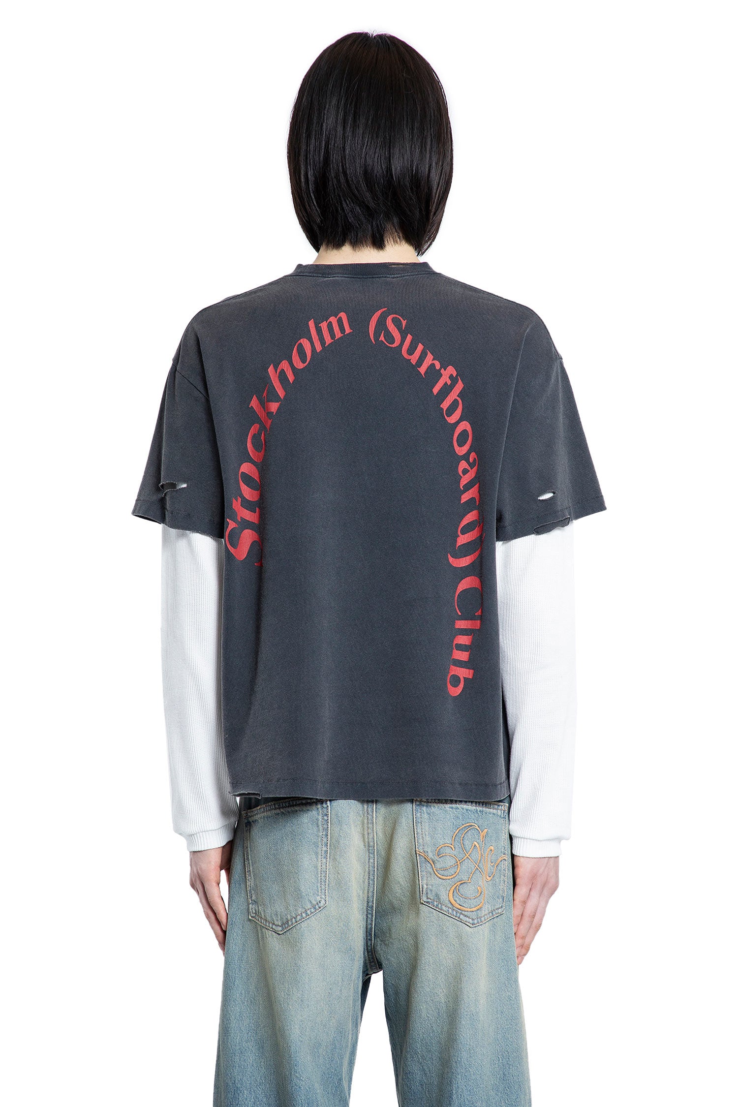 Back Logo Layered T-shirt