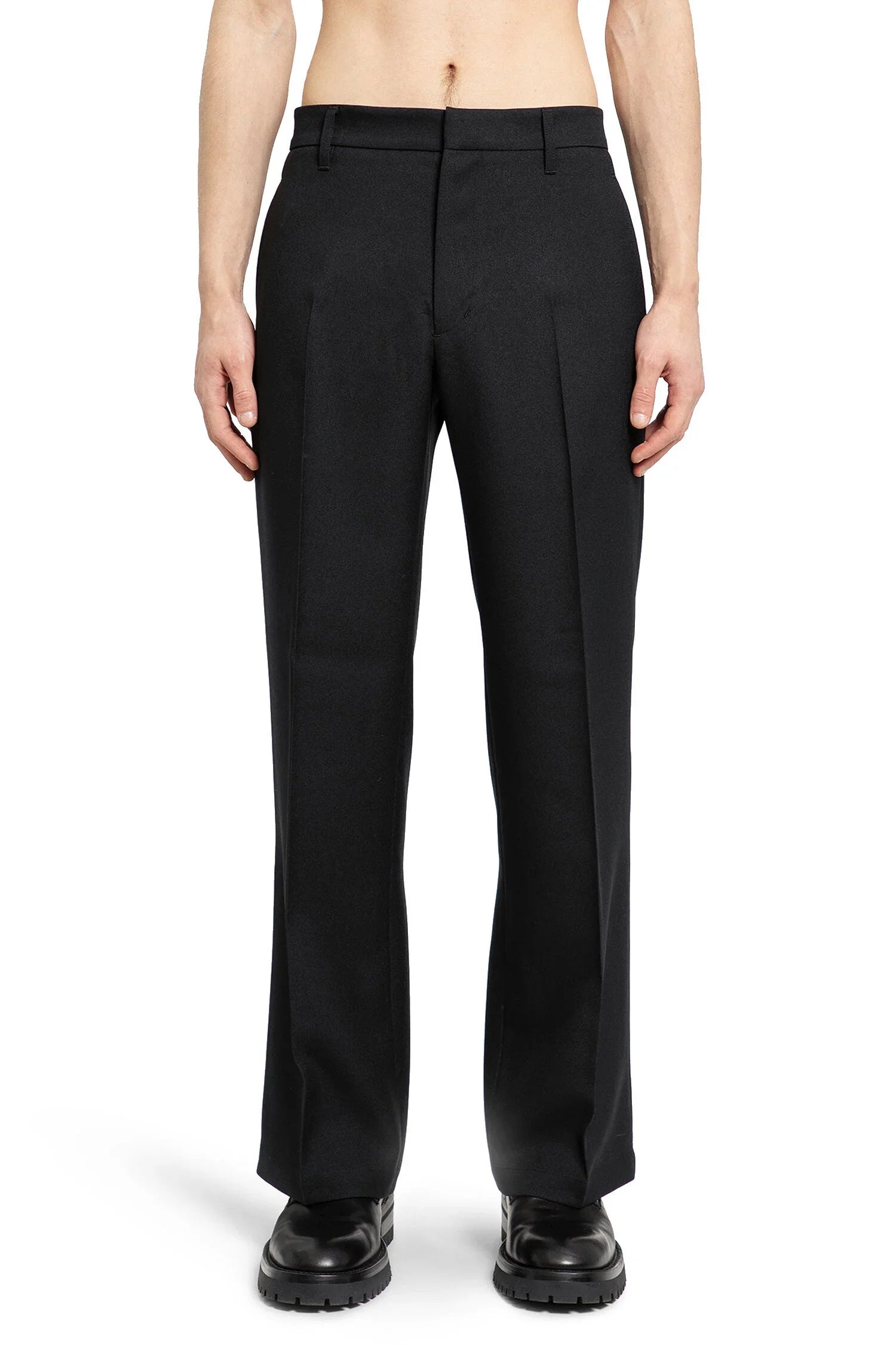 STOCKHOLM SURFBOARD CLUB MAN BLACK TROUSERS - Antonioli.eu
