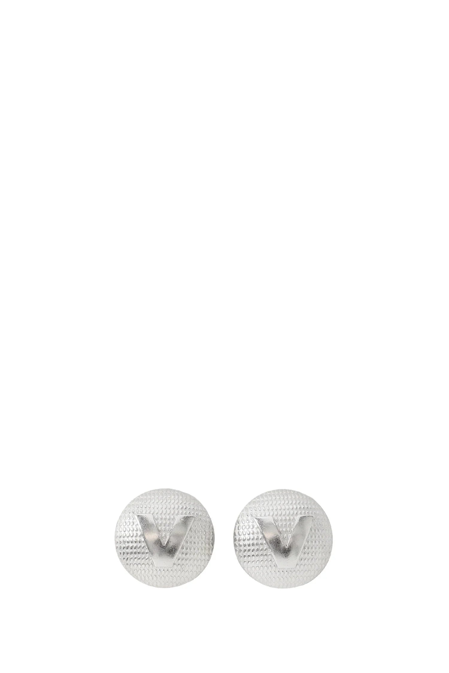 Fancy V button clip earrings - Antonioli.eu