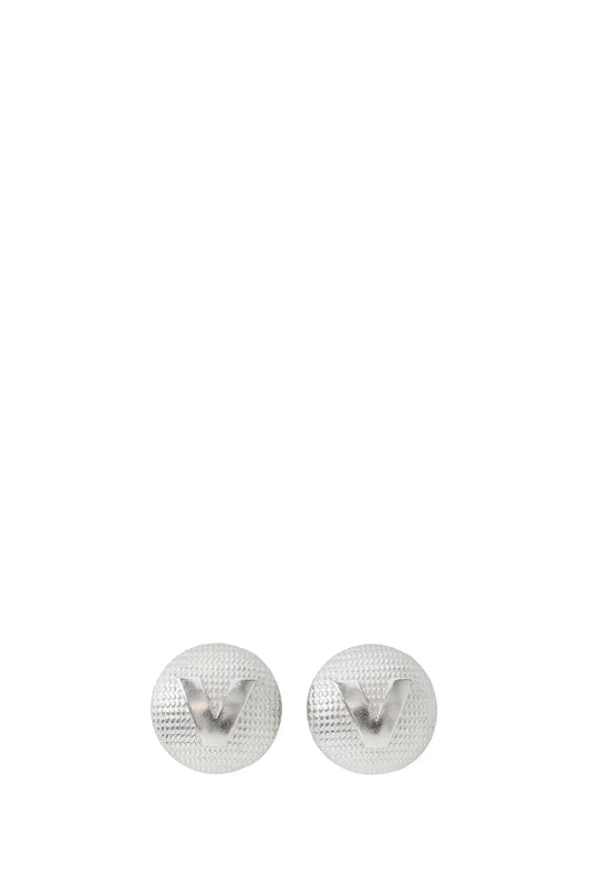 Fancy V button clip earrings - Antonioli.eu