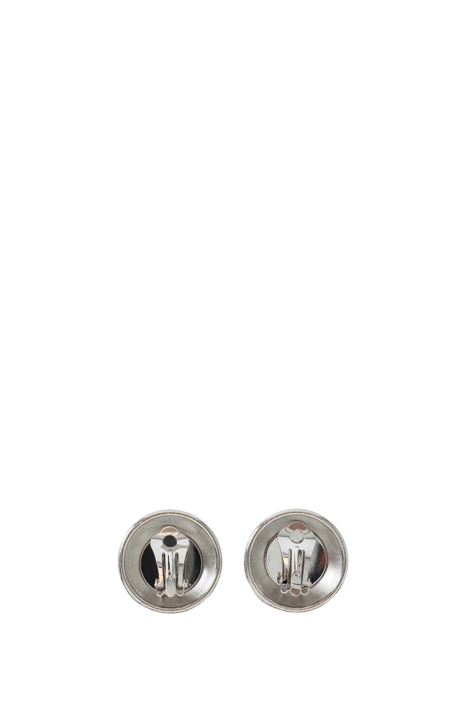 Fancy V button clip earrings - Antonioli.eu