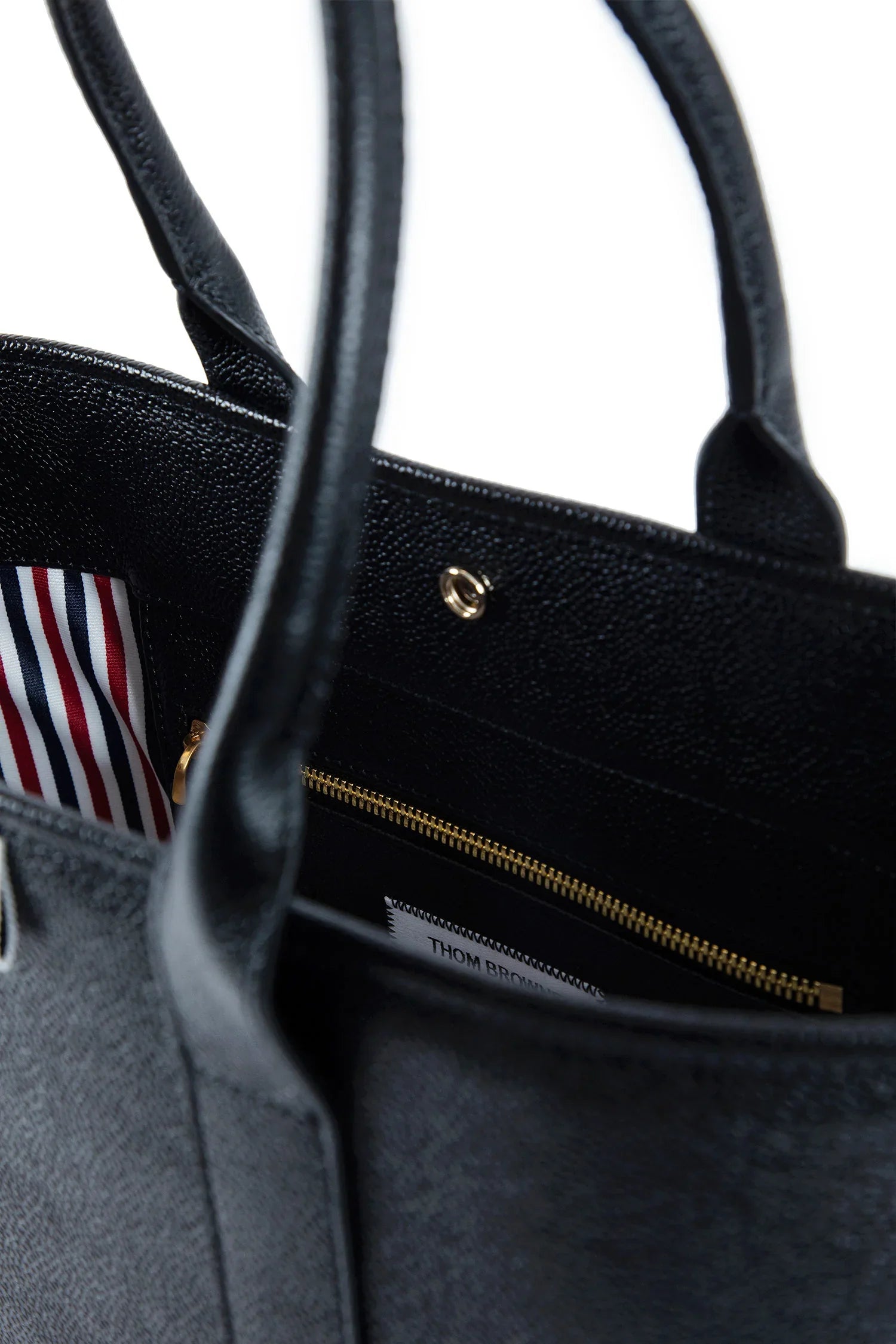 Small Tool Tote in Pebble Grain Leather - Antonioli.eu