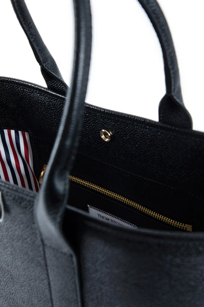 Small Tool Tote in Pebble Grain Leather - Antonioli.eu