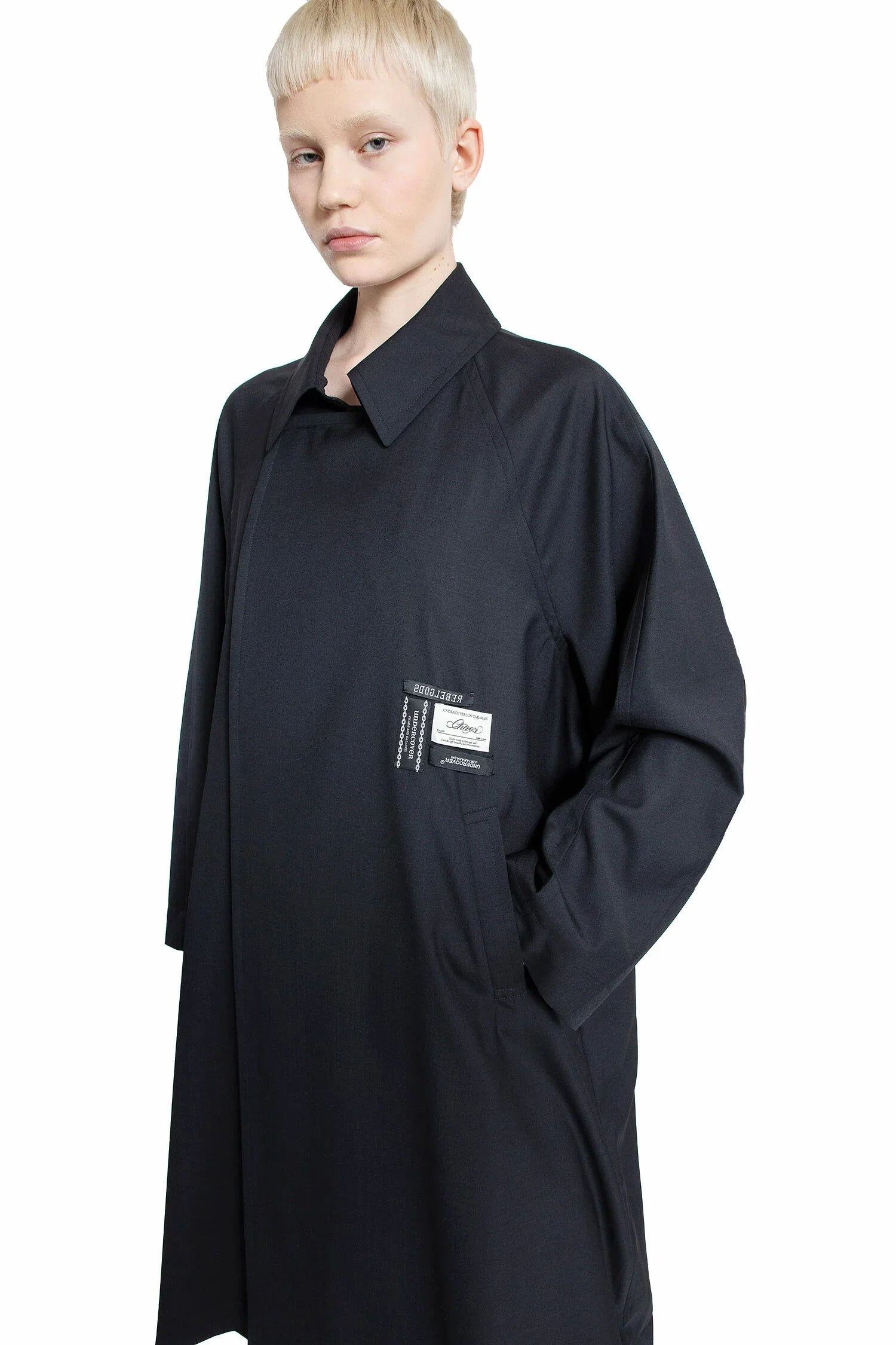 UNDERCOVER WOMAN BLACK COATS - Antonioli.eu