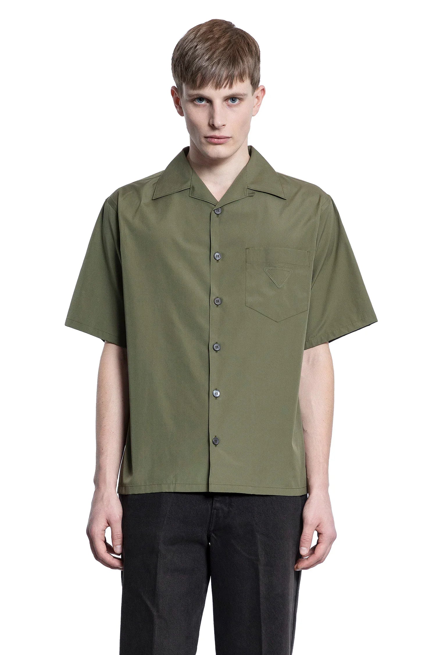 Soft Cotton Poplin Pocket Shirt - Antonioli.eu