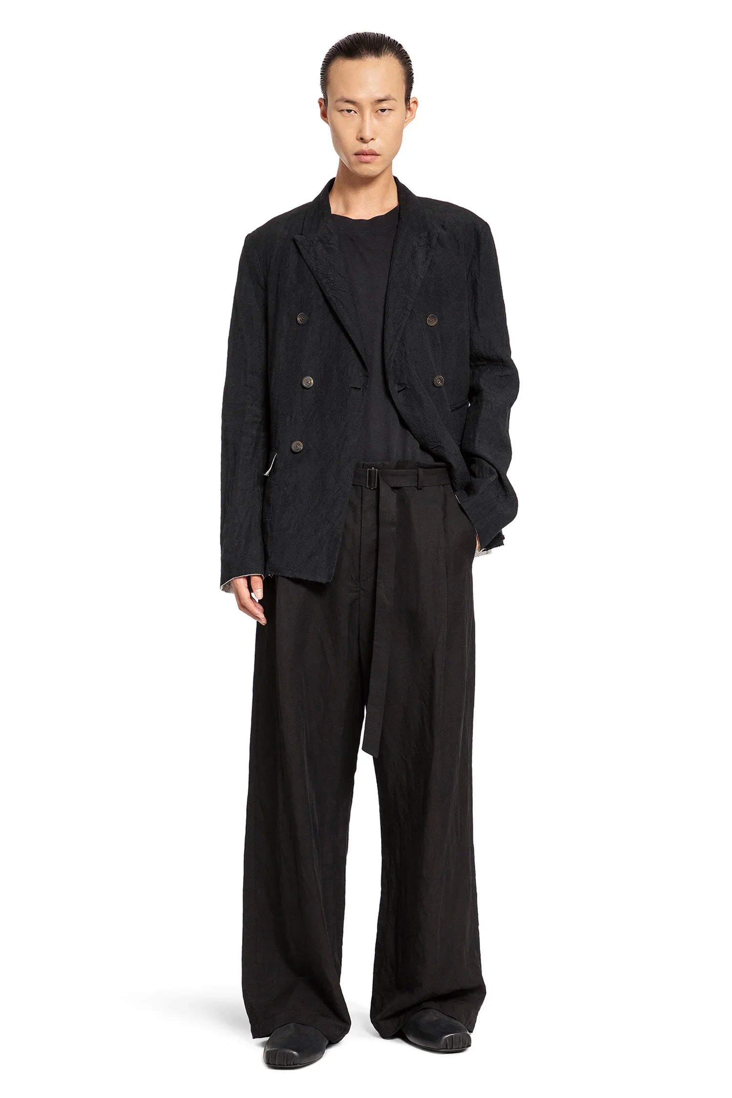 Cropped Doube-Breasted Blazer - Antonioli.eu