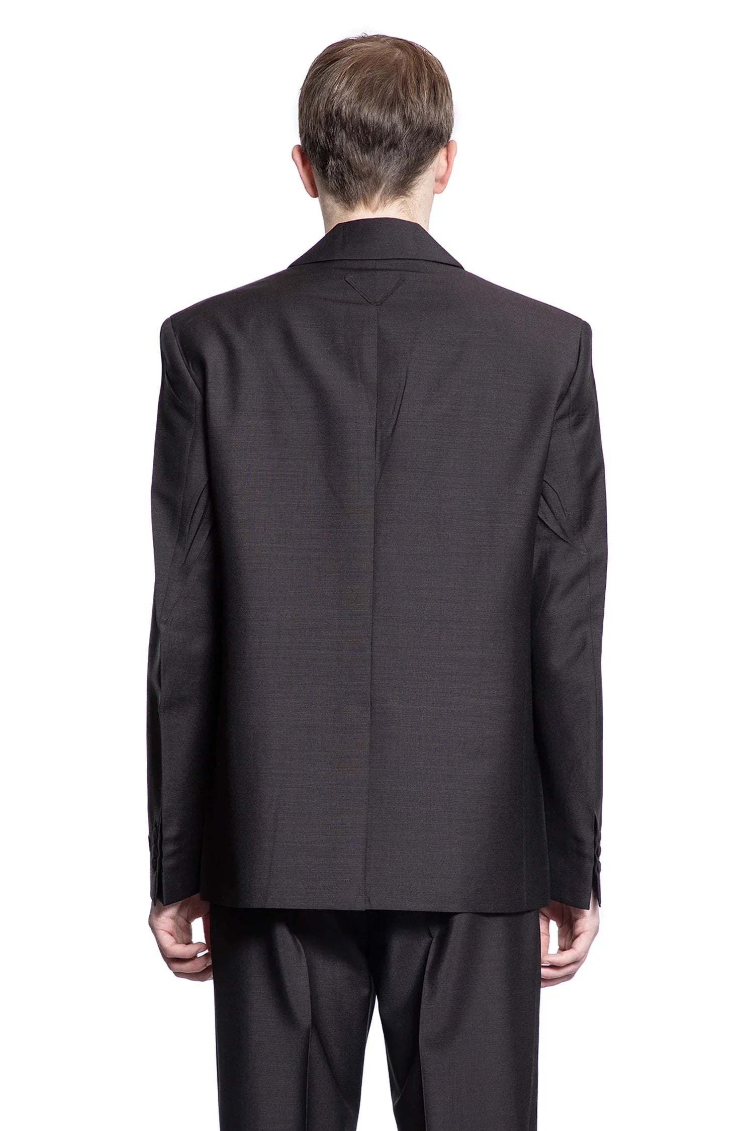 Mohair wool single-breasted jacket - Antonioli.eu