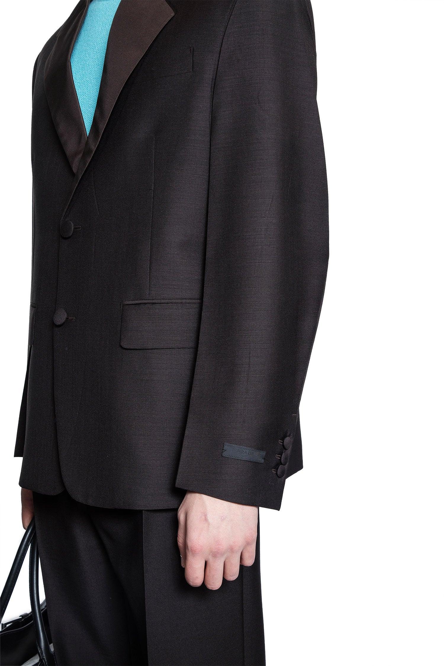 Mohair wool single-breasted jacket - Antonioli.eu