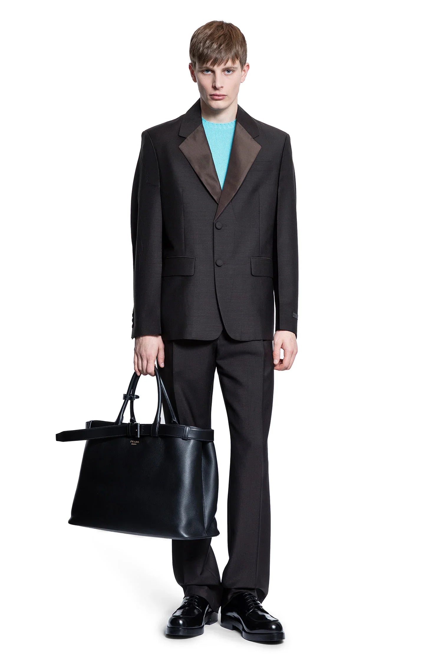 Mohair wool single-breasted jacket - Antonioli.eu