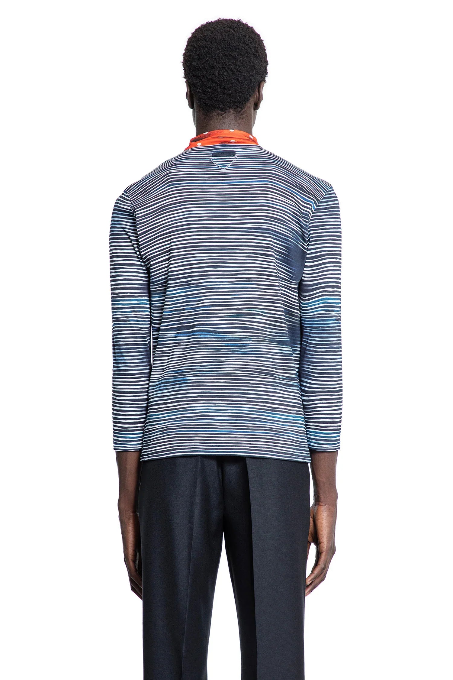 Cotton Turtleneck Long Sleeve T-Shirt - Antonioli.eu