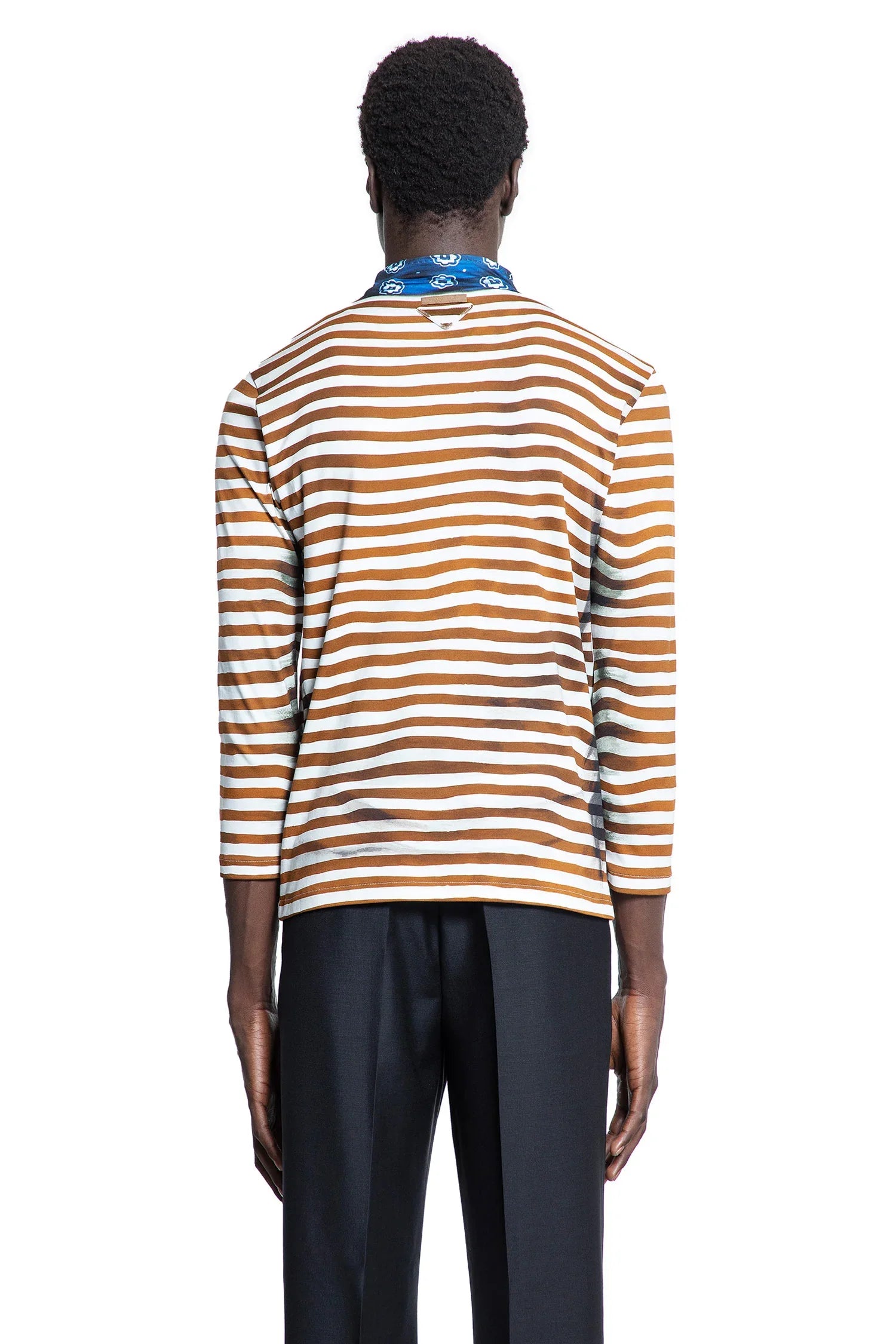 Cotton Turtleneck Long Sleeve T-Shirt - Antonioli.eu
