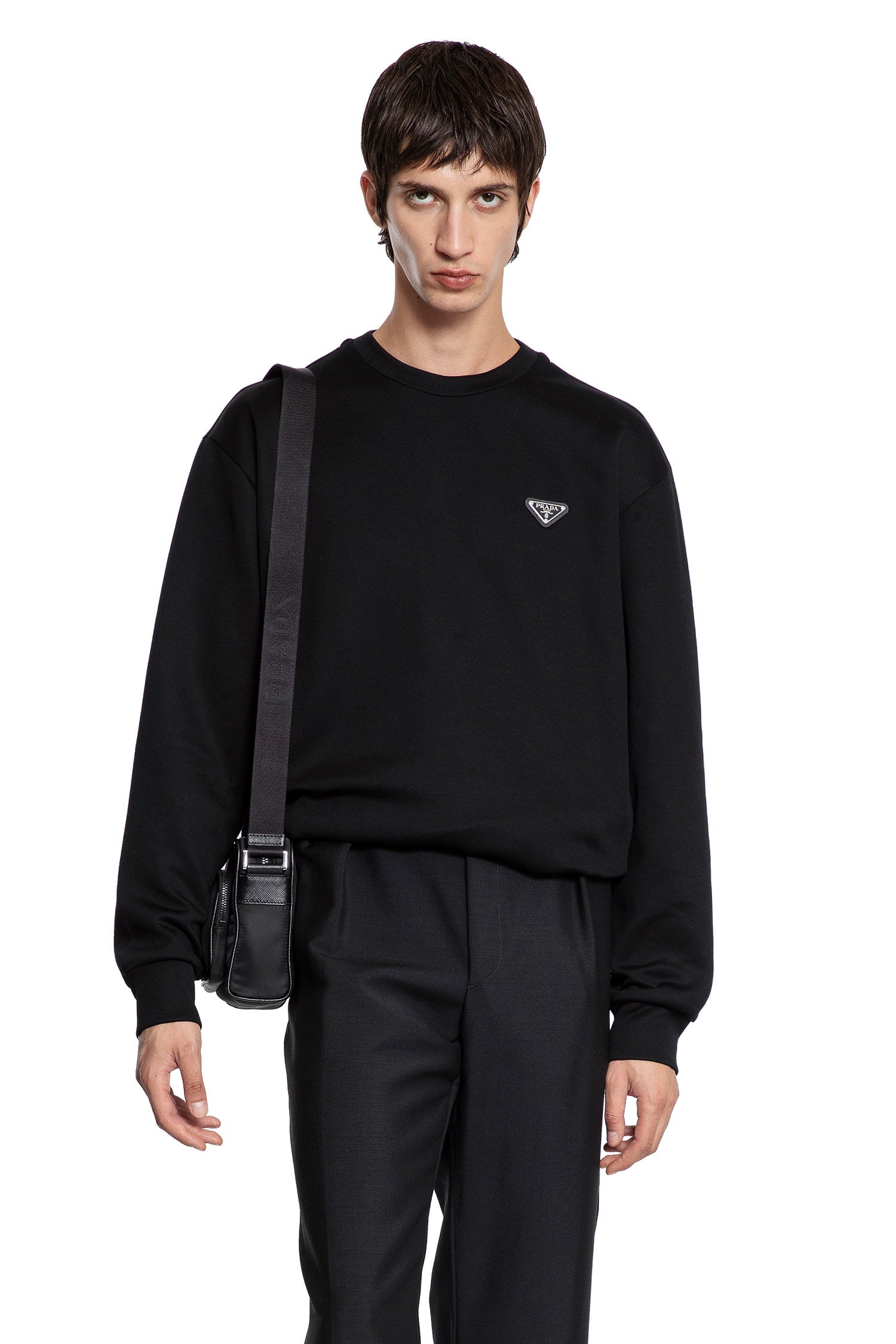 PRADA | Technical cotton sweatshirt | Antonioli.eu