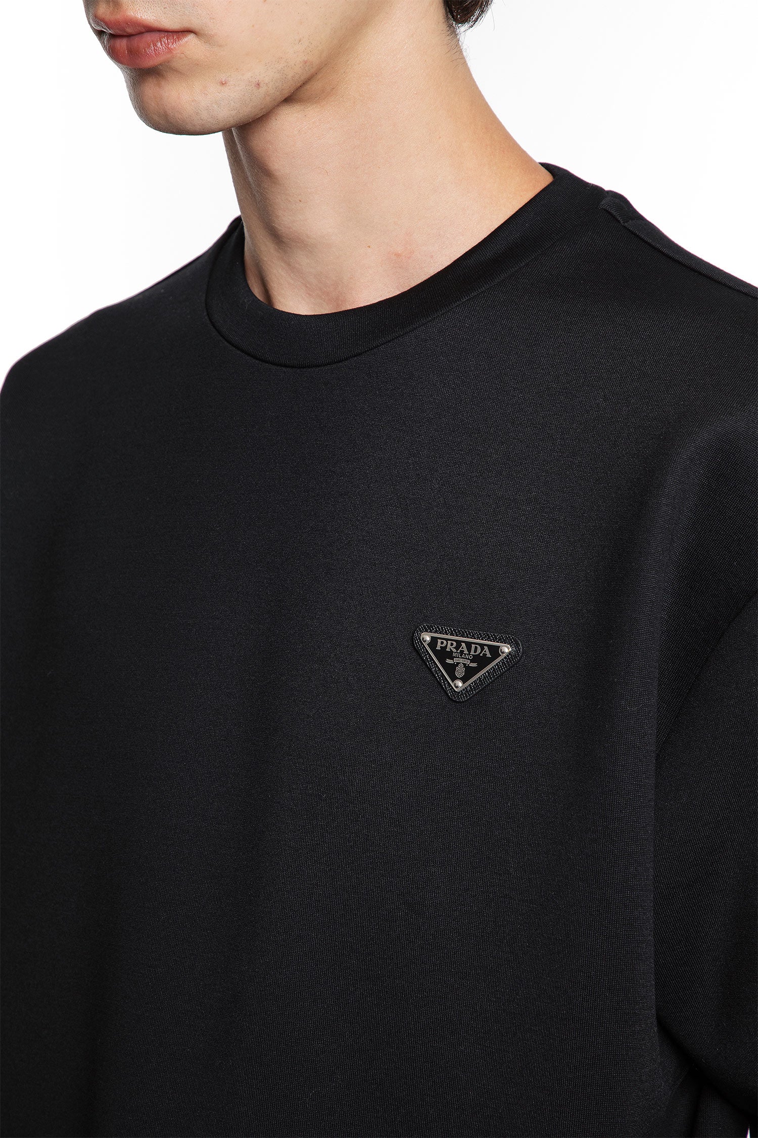 Technical cotton sweatshirt - Antonioli.eu