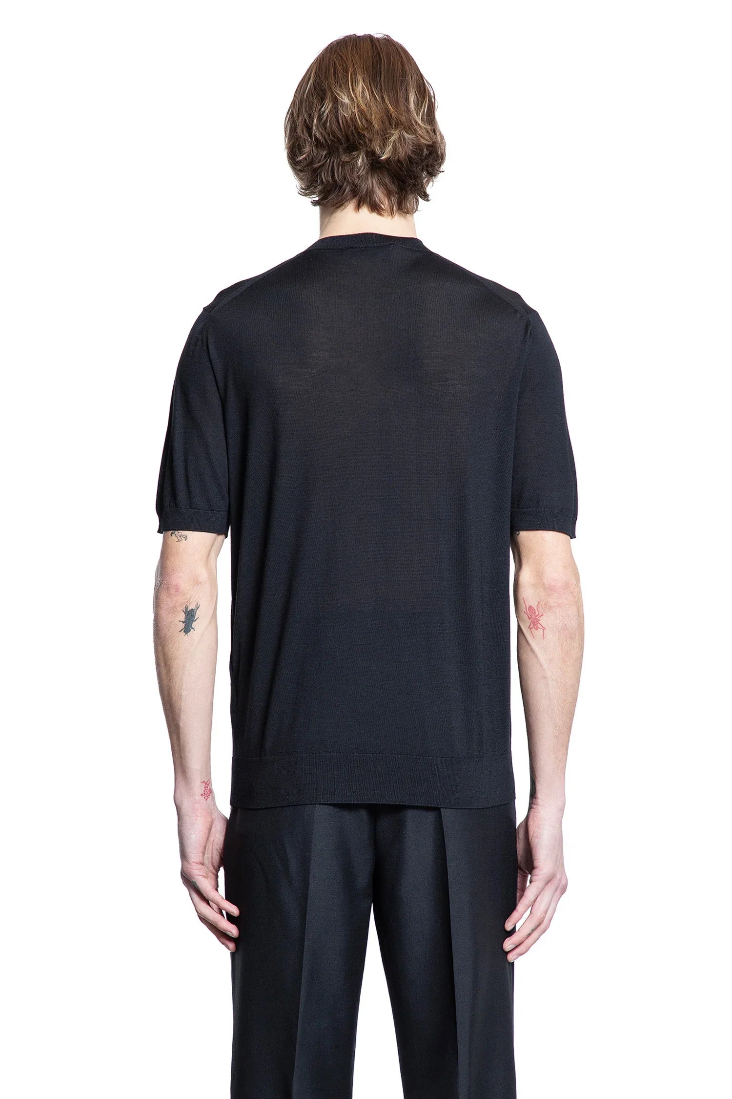 PRADA MAN BLACK KNITWEAR - Antonioli.eu