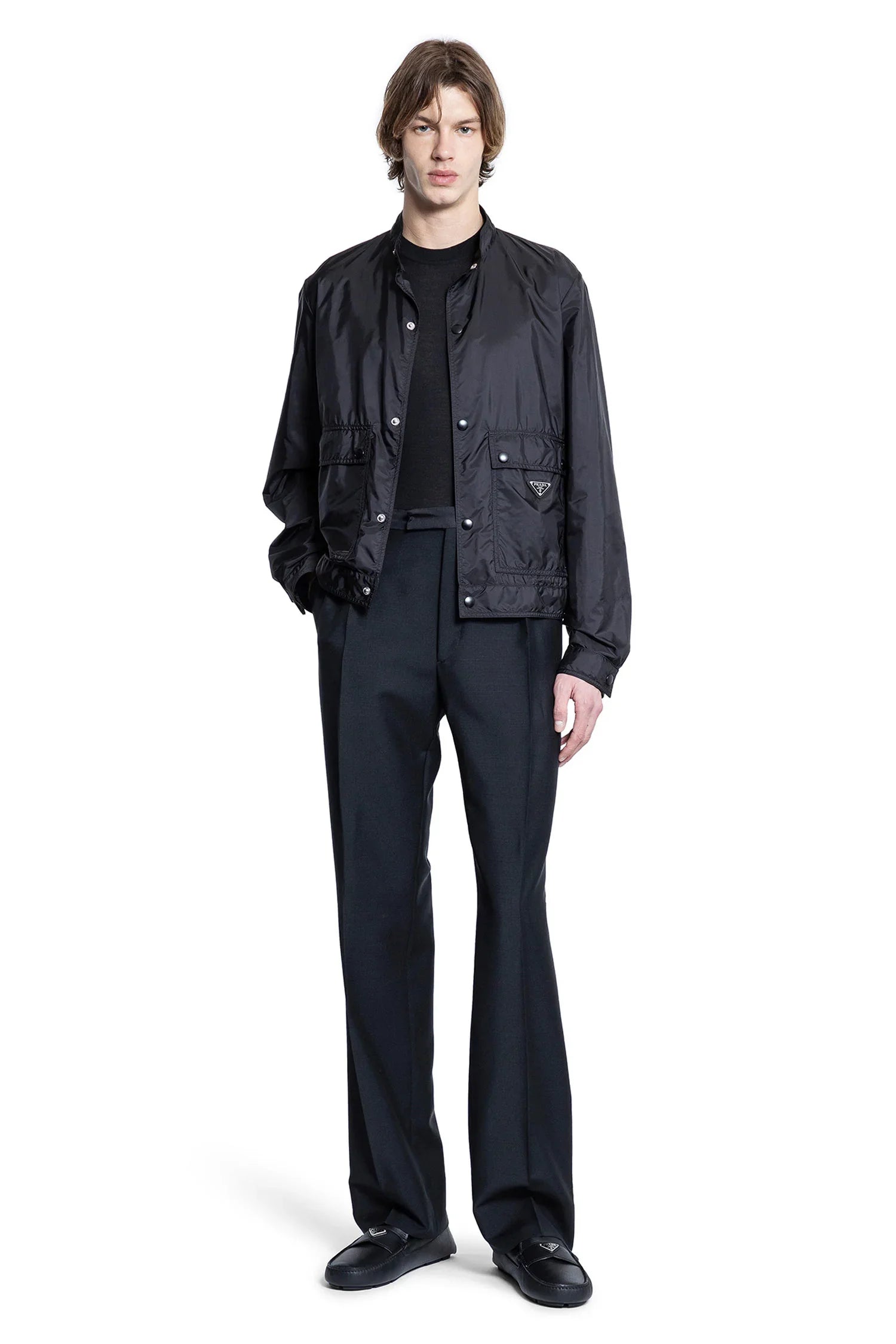PRADA MAN BLACK KNITWEAR - Antonioli.eu