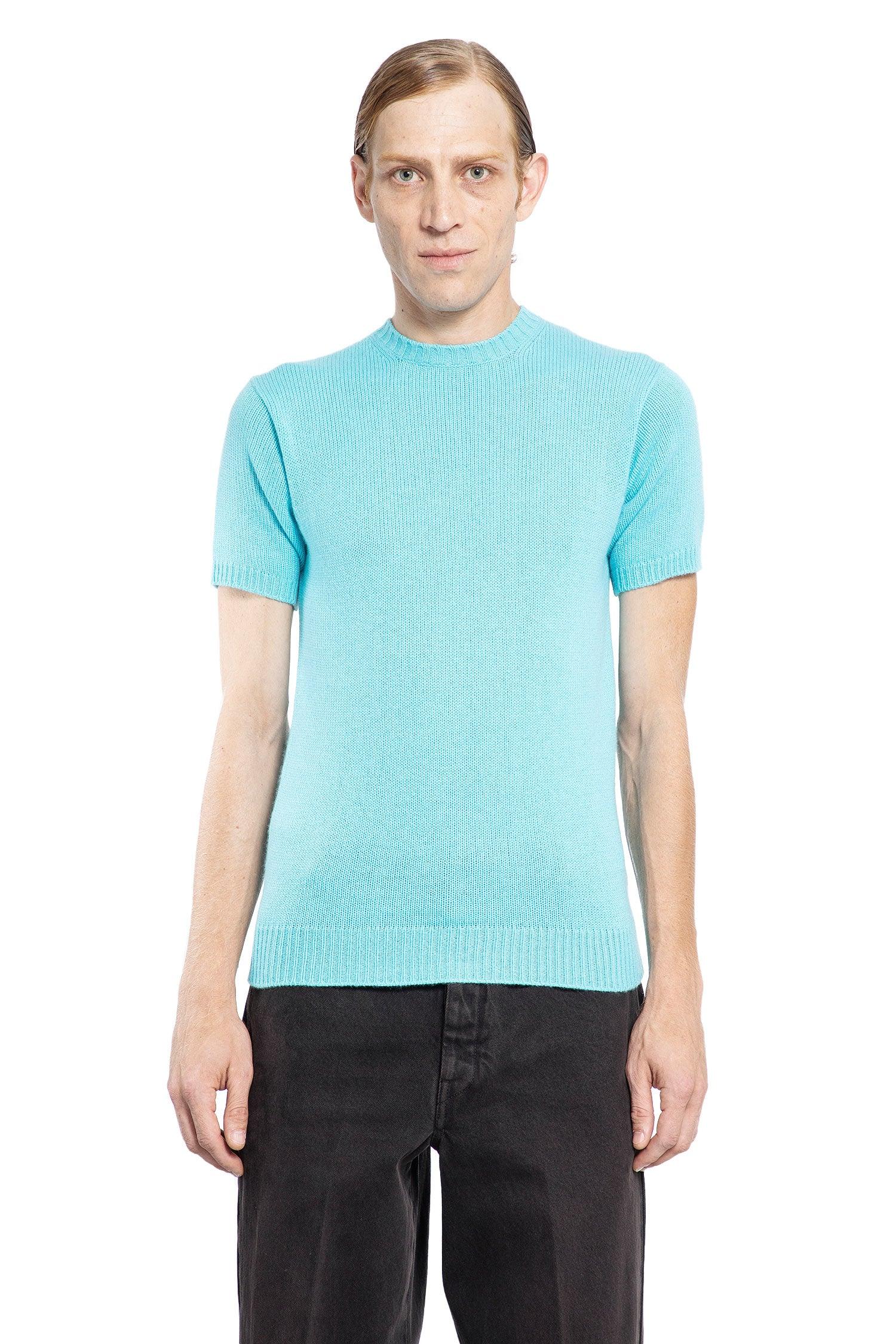 PRADA MAN BLUE T-SHIRTS & TANK TOPS - Antonioli.eu