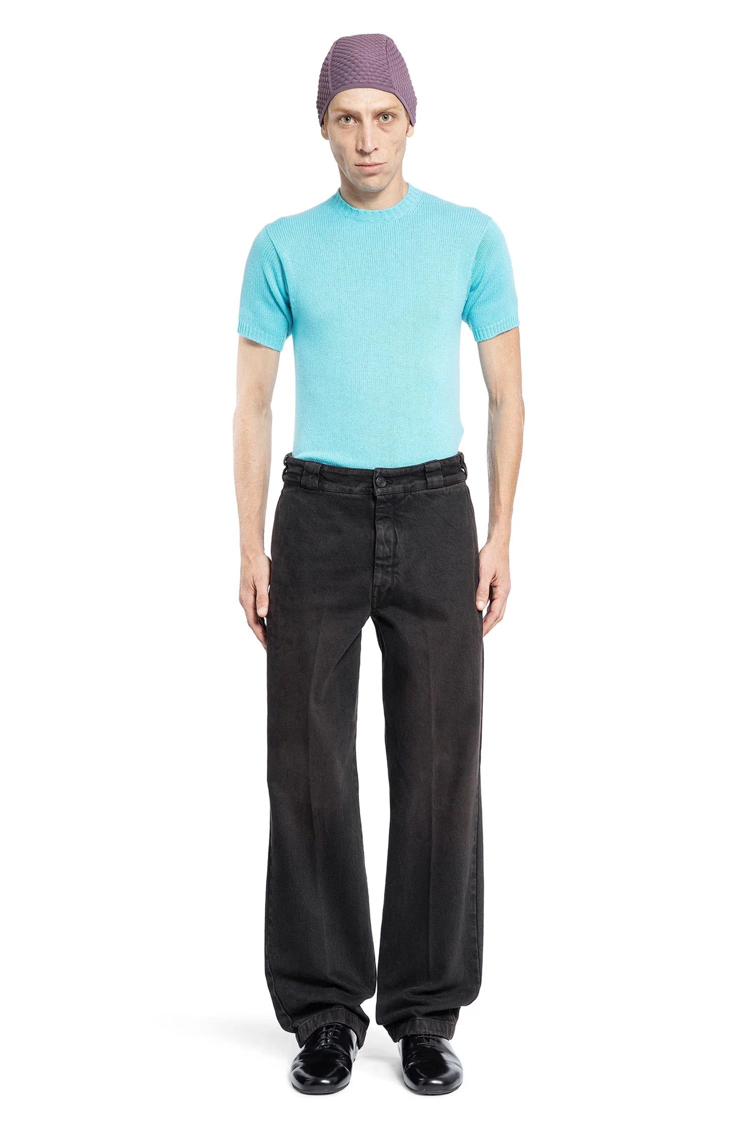 PRADA MAN BLUE T-SHIRTS & TANK TOPS - Antonioli.eu