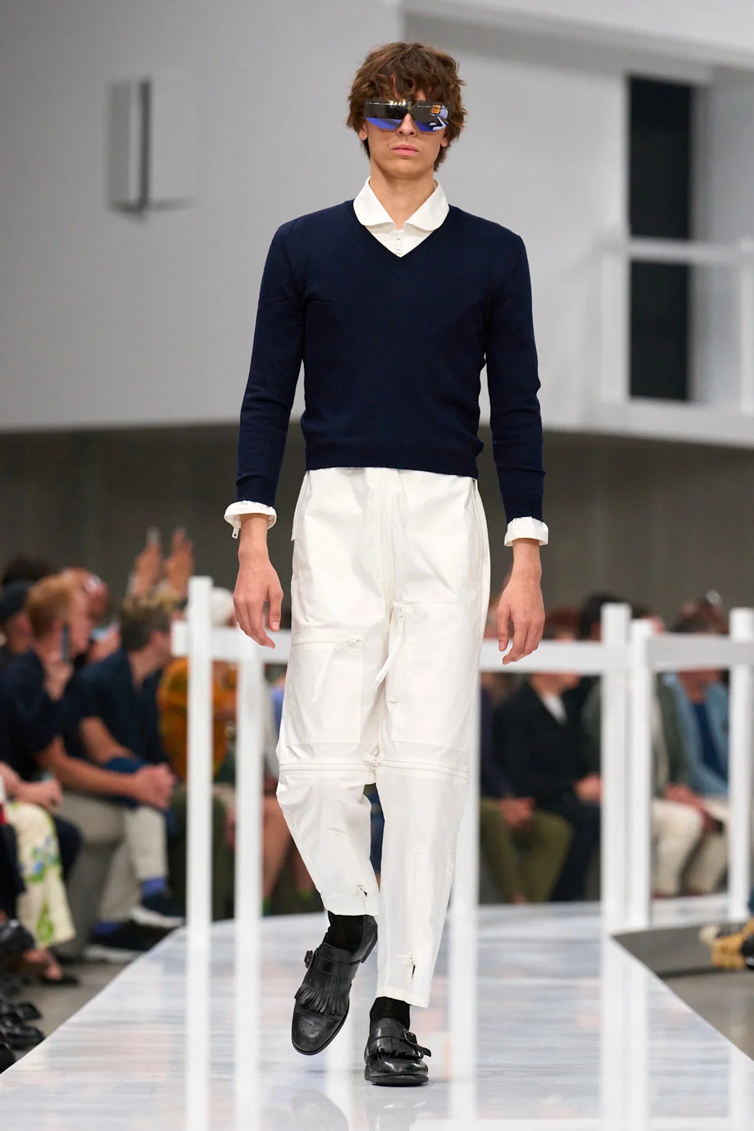 Wool V-Neck Sweater - Antonioli.eu