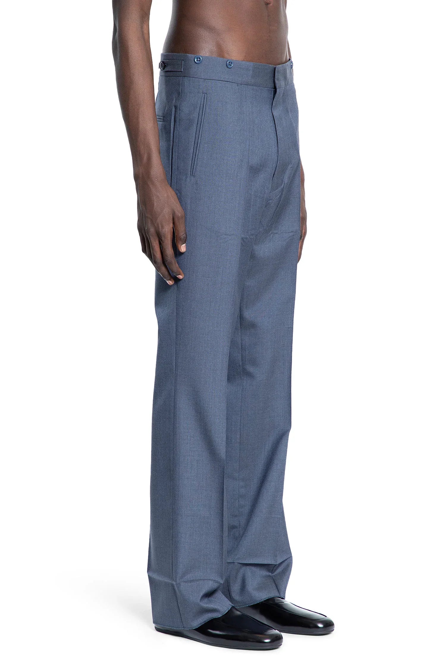 Mohair and Silk Pants - Antonioli.eu