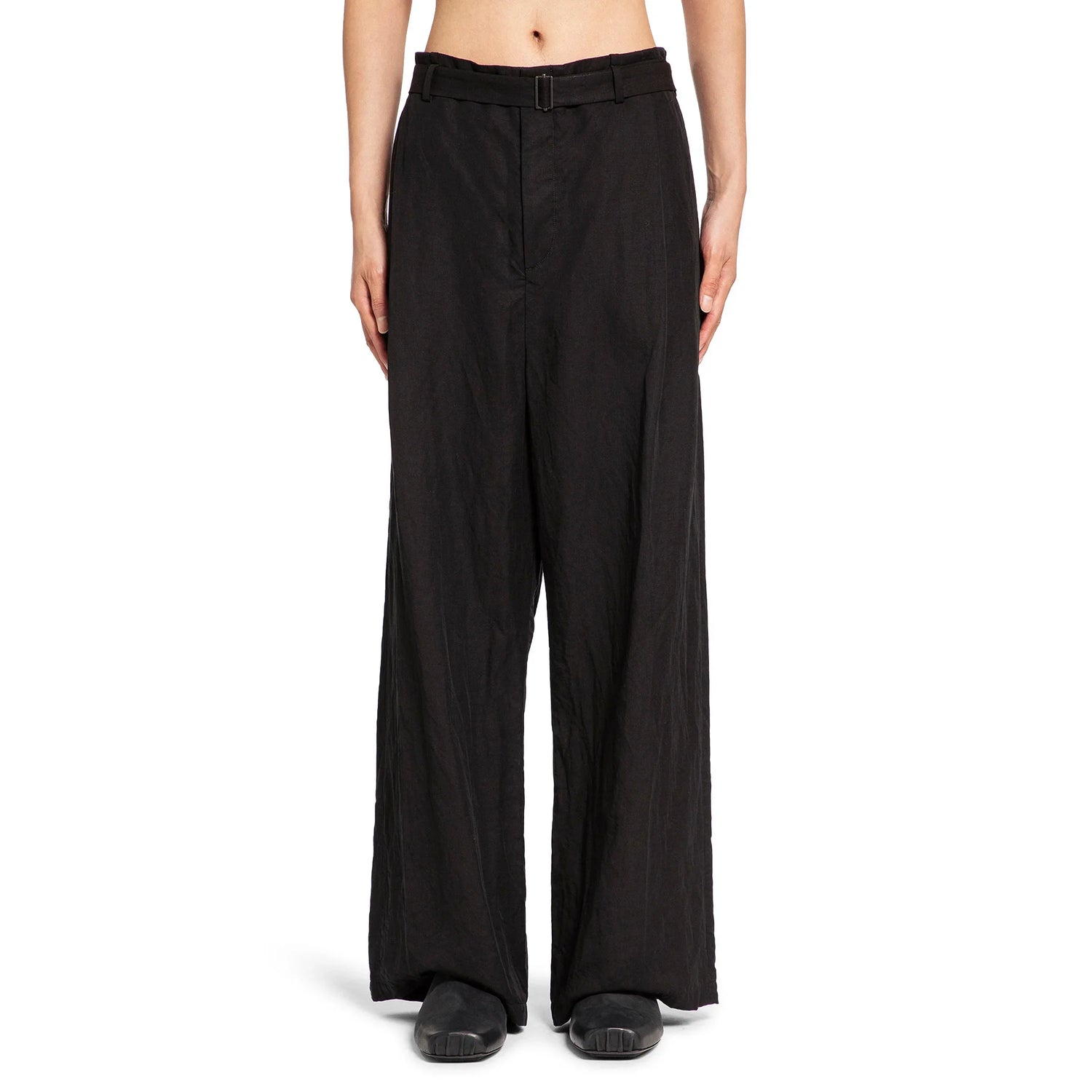 Pleated Wide Pants - Antonioli.eu