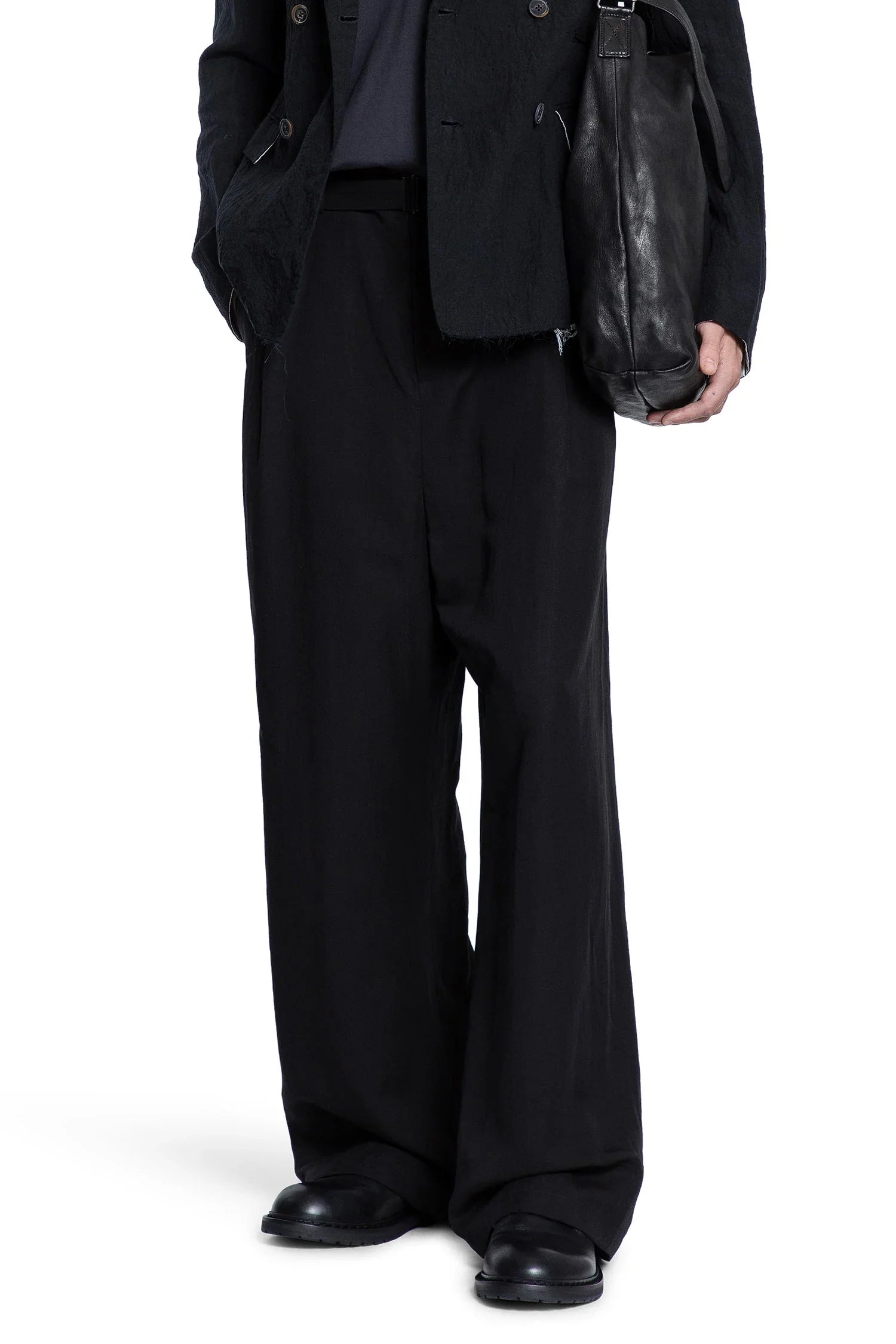 Pleated Wide Pants - Antonioli.eu