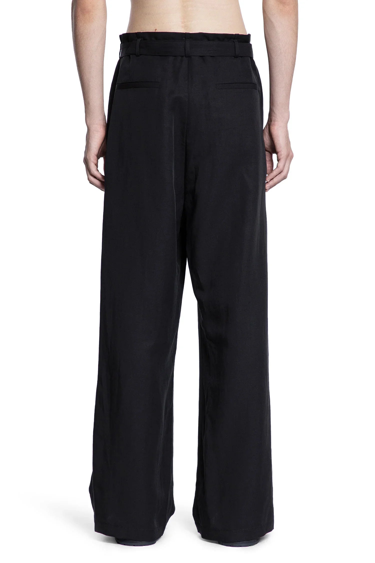 Pleated Wide Pants - Antonioli.eu