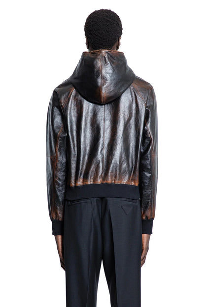 Nappa Leather Hoodie - Antonioli.eu