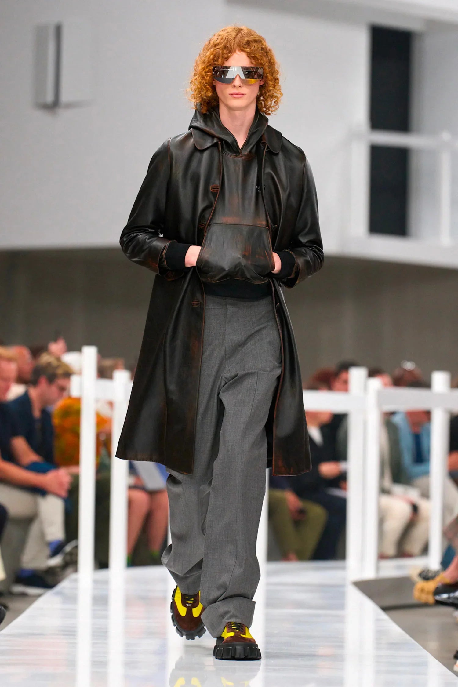 Nappa Leather Hoodie - Antonioli.eu