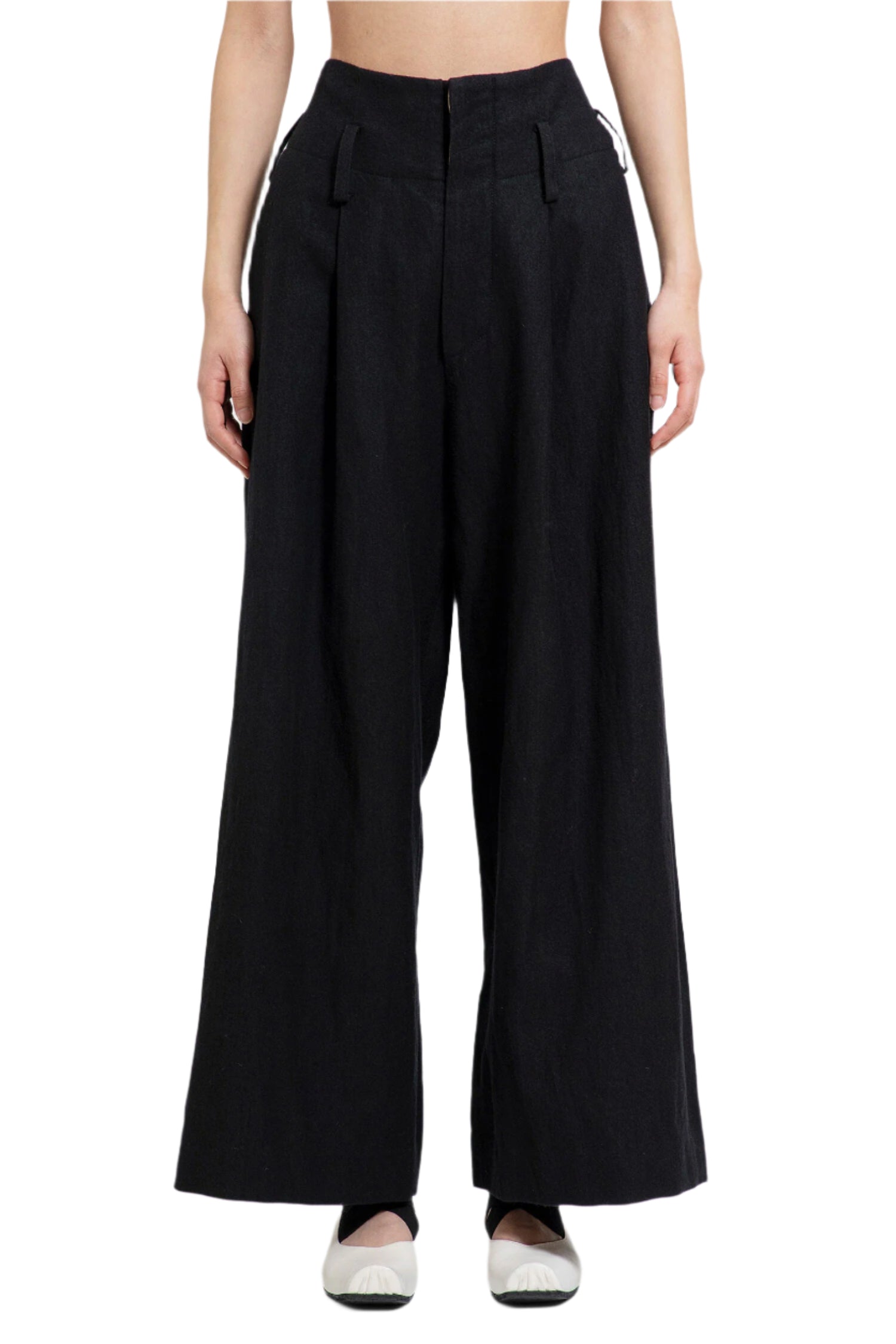 UMA WANG WOMAN BLACK TROUSERS - Antonioli.eu