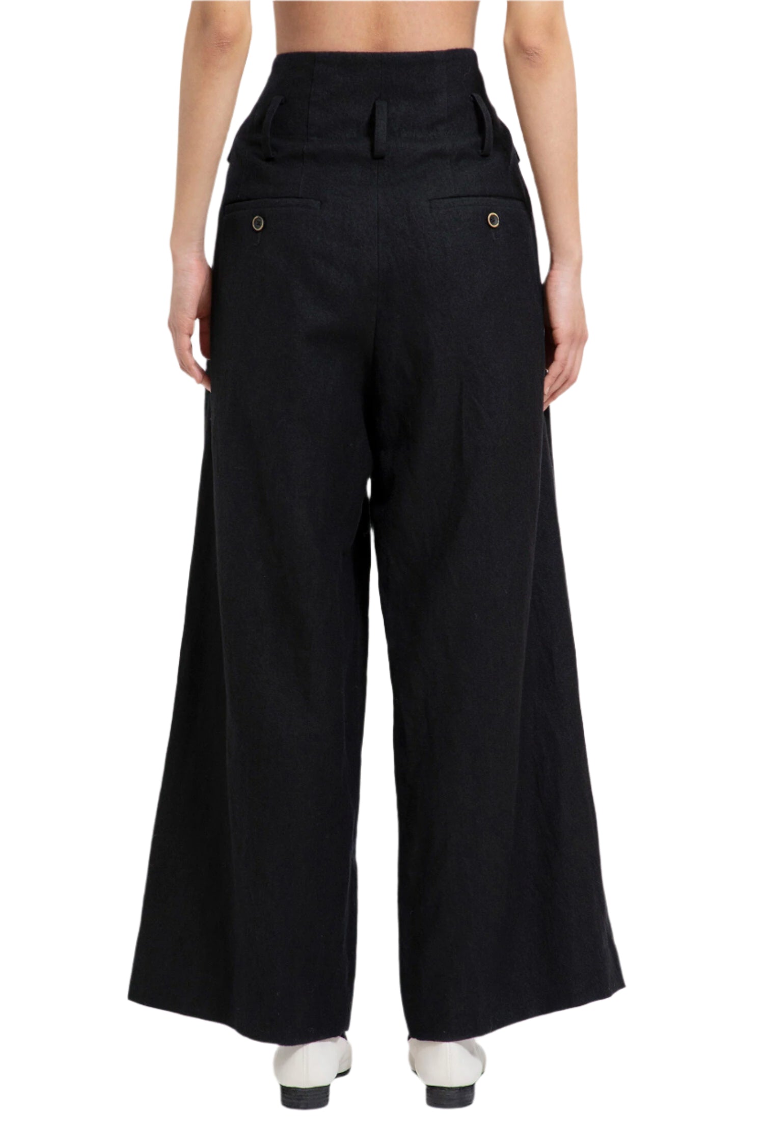 UMA WANG WOMAN BLACK TROUSERS - Antonioli.eu