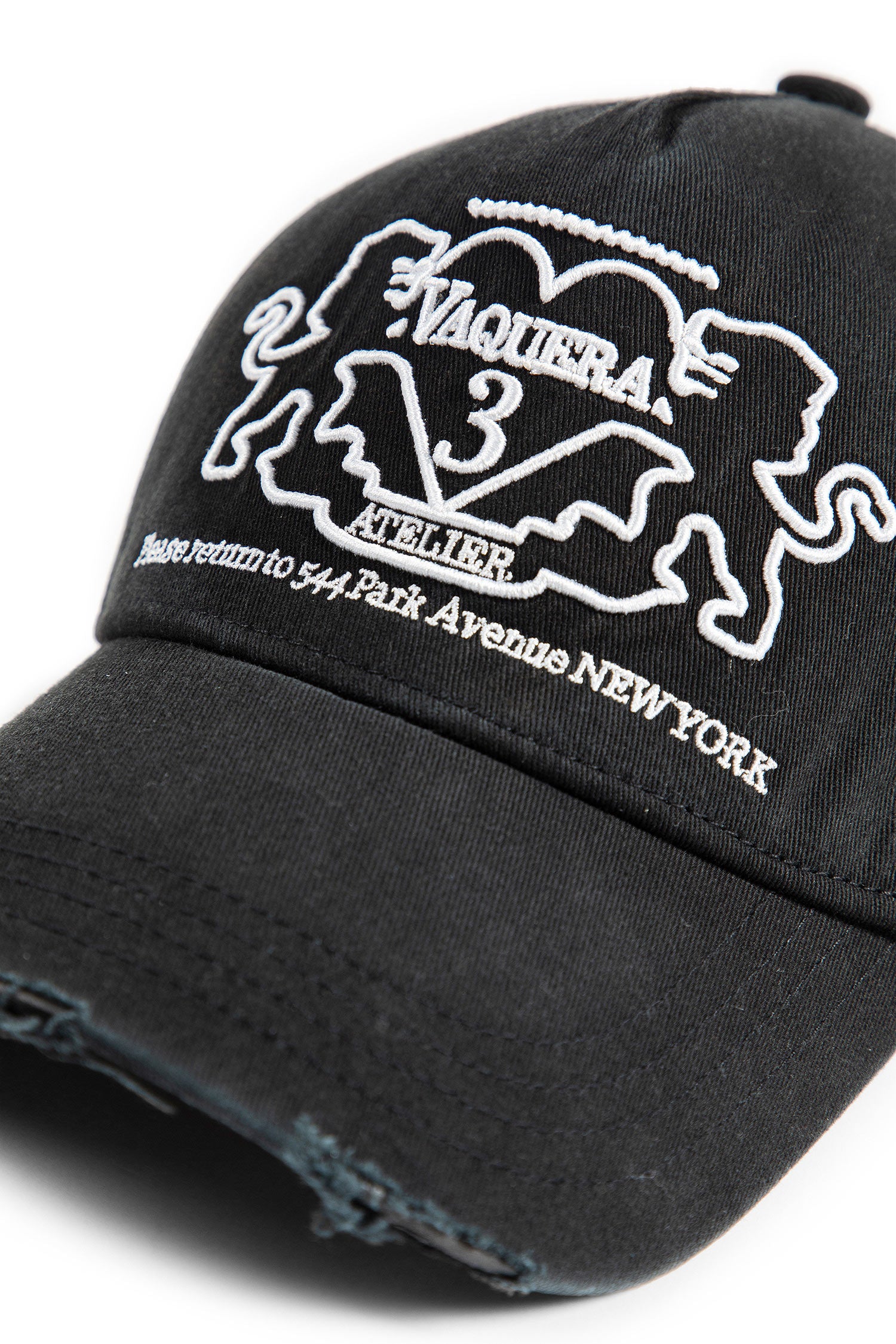 Distressed Logo Cap