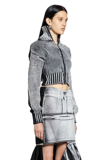 Cropped Painted Cardigan - Antonioli.eu