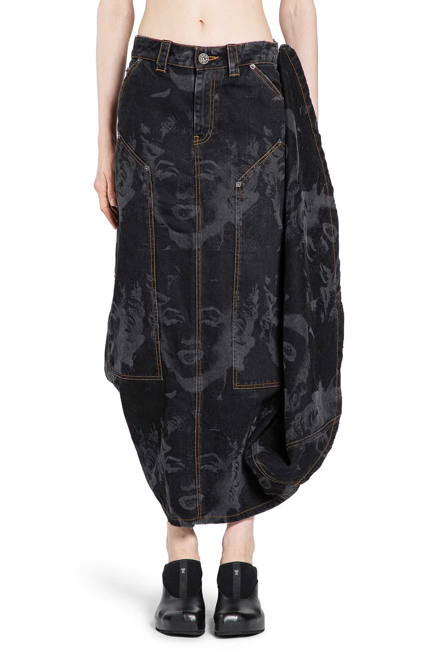 Denim Prom Skirt