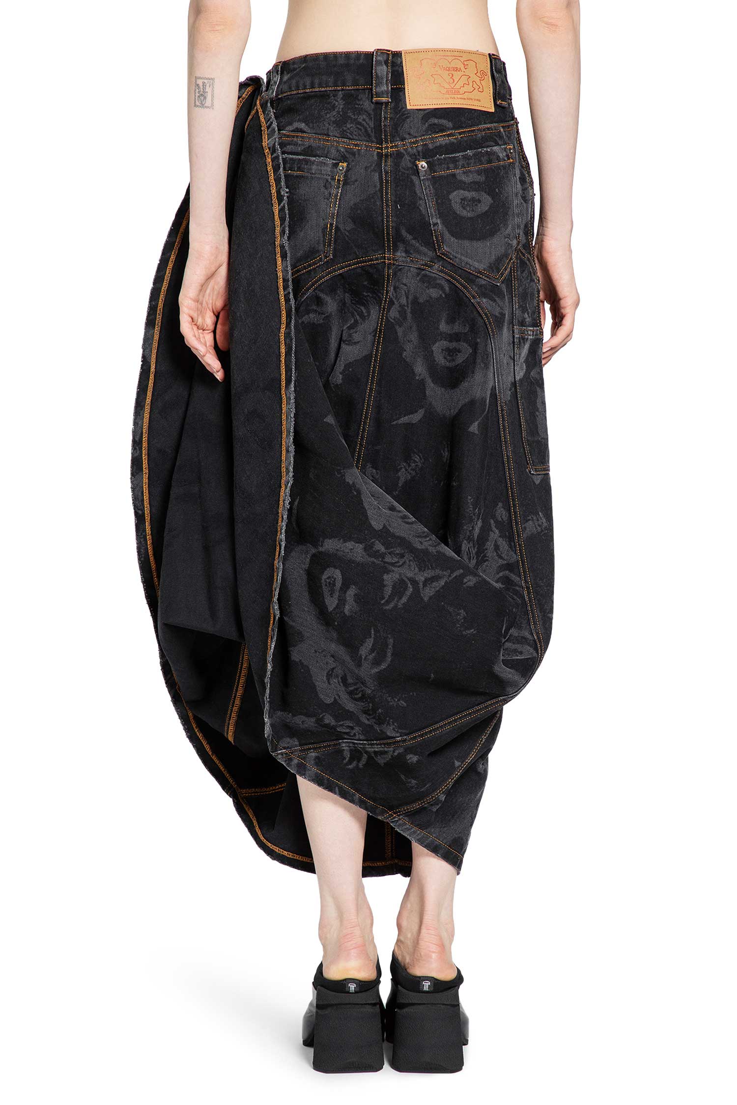 Denim Prom Skirt