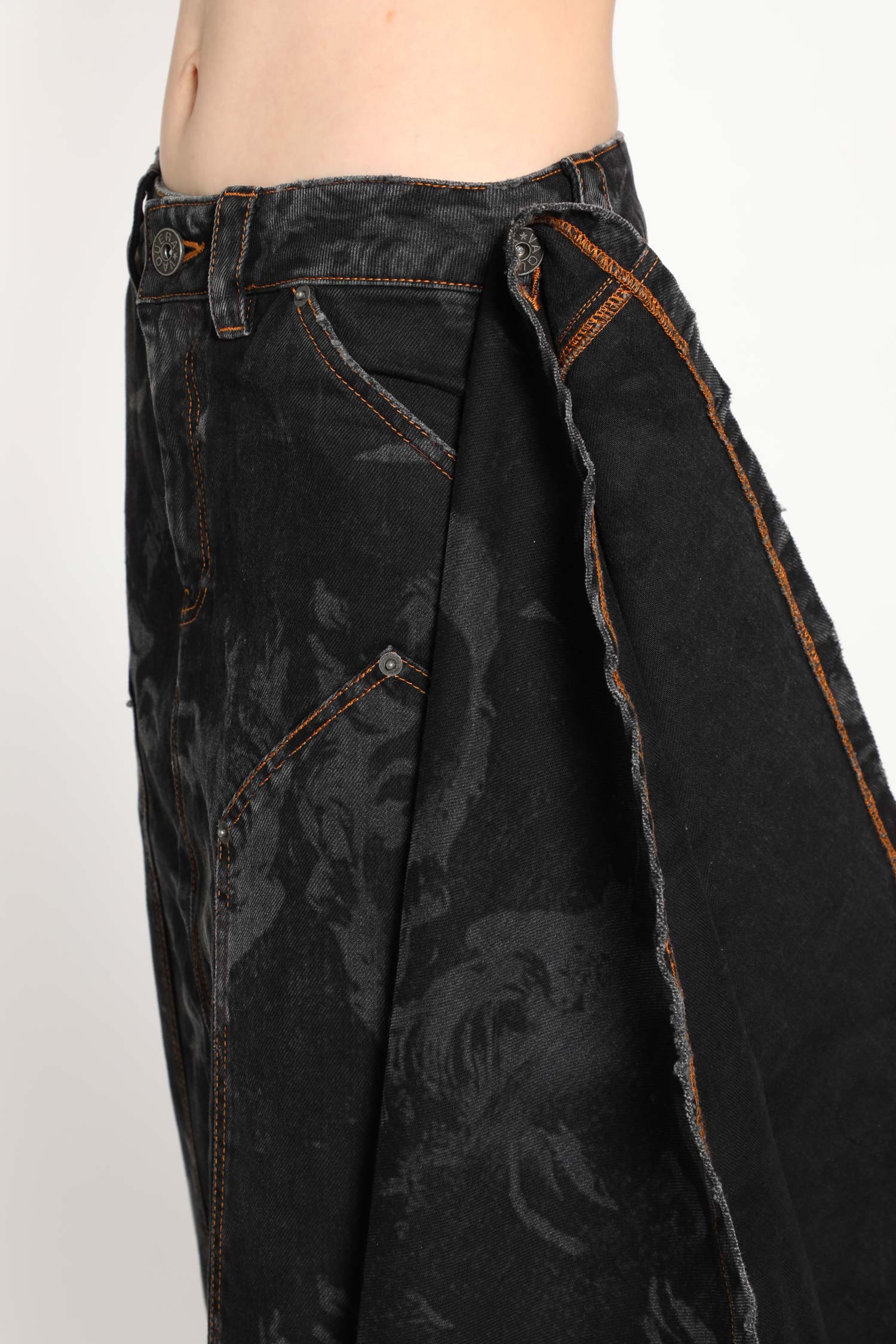 Denim Prom Skirt