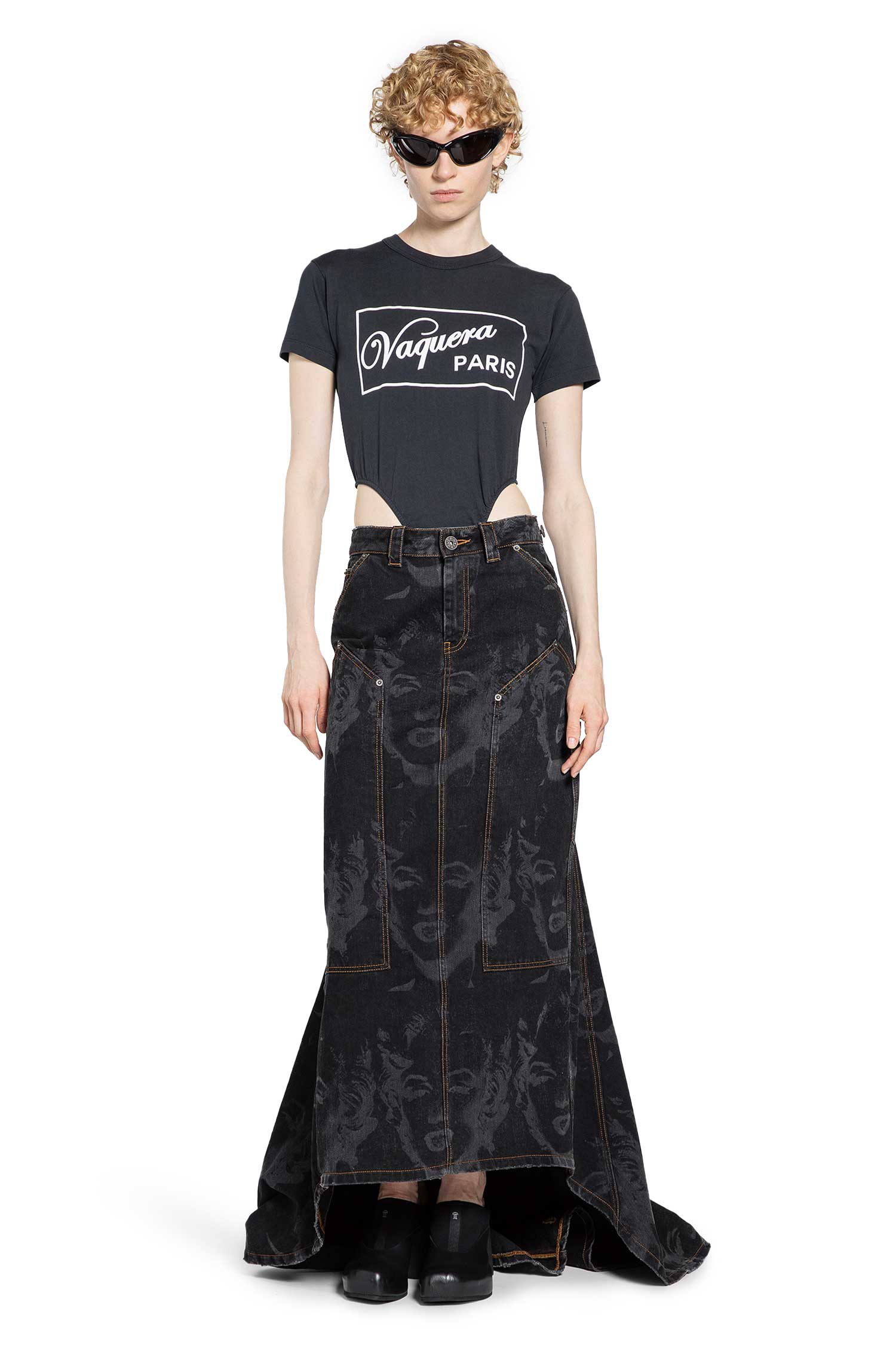 Denim Prom Skirt