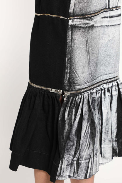 Painted Workwear Skirt - Antonioli.eu