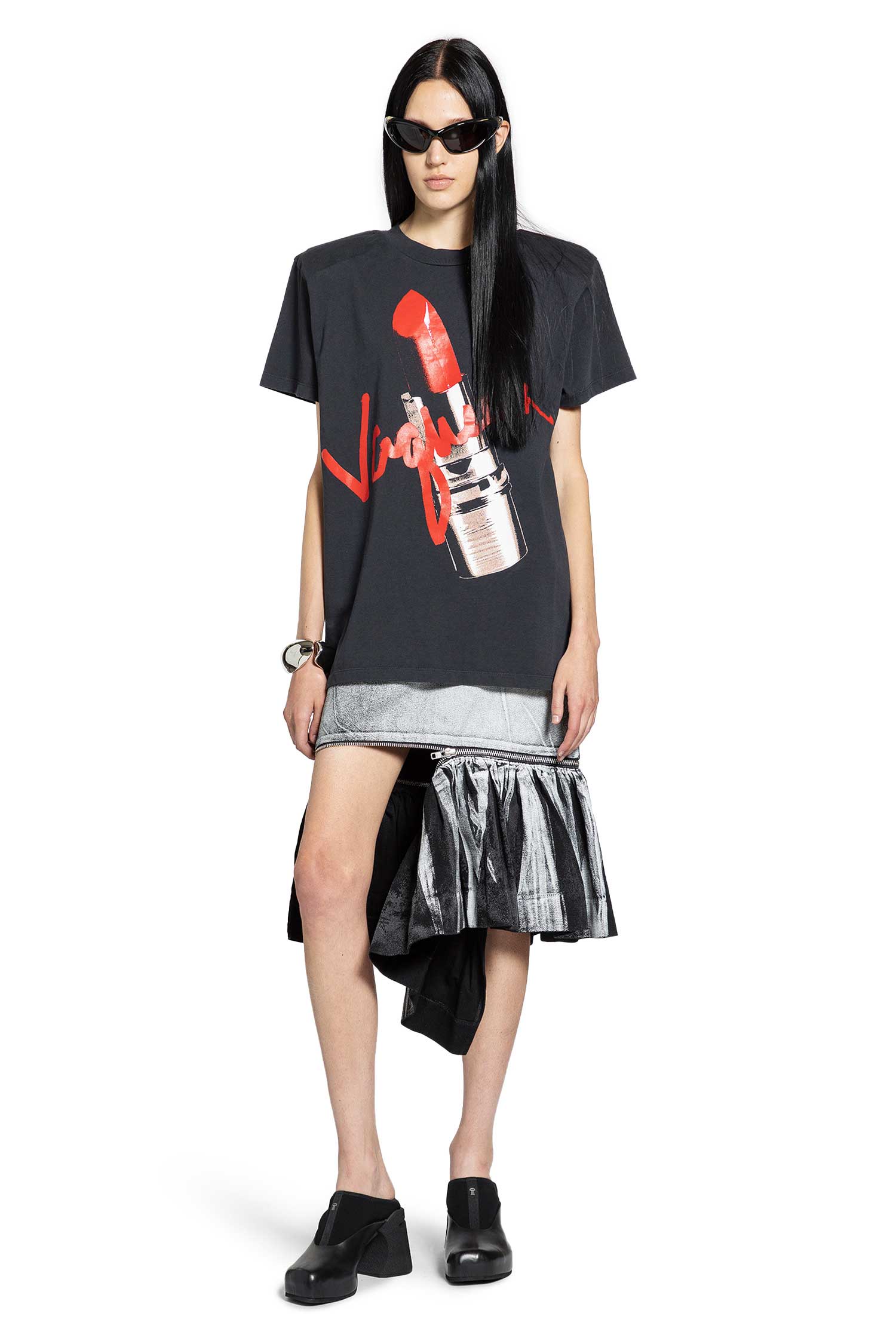 Lipstick Oversized T-Shirt - Antonioli.eu
