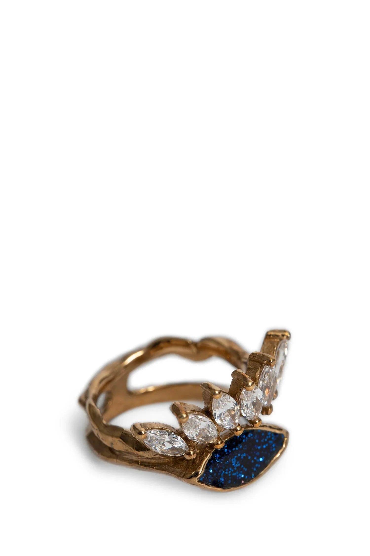 Gold-Tone Altea Ring - Antonioli.eu